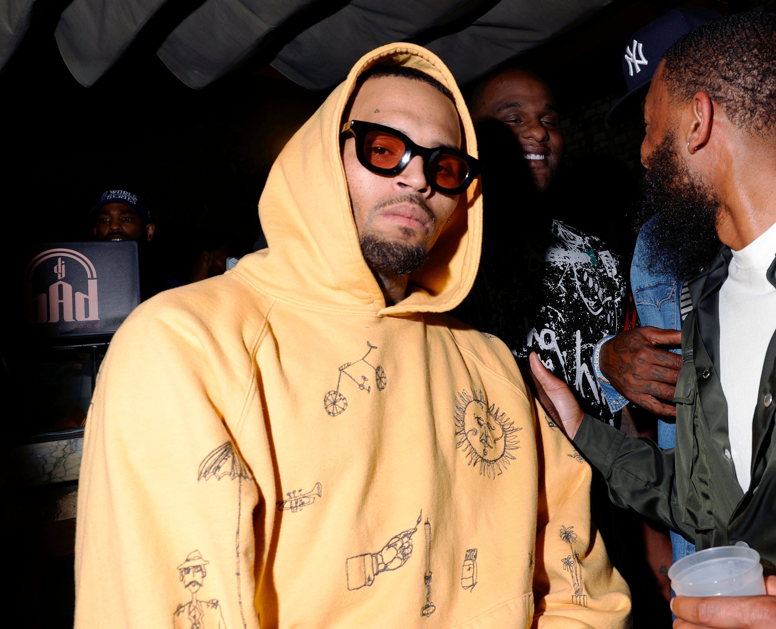 Chris Brown attends a Maxim Hot 100 Event celebrating Teyana Taylor, hosted by MADE special, at The Highlight Room on July 13, 2021 in Los Angeles, California. Photo: Getty Images Amy Sussman