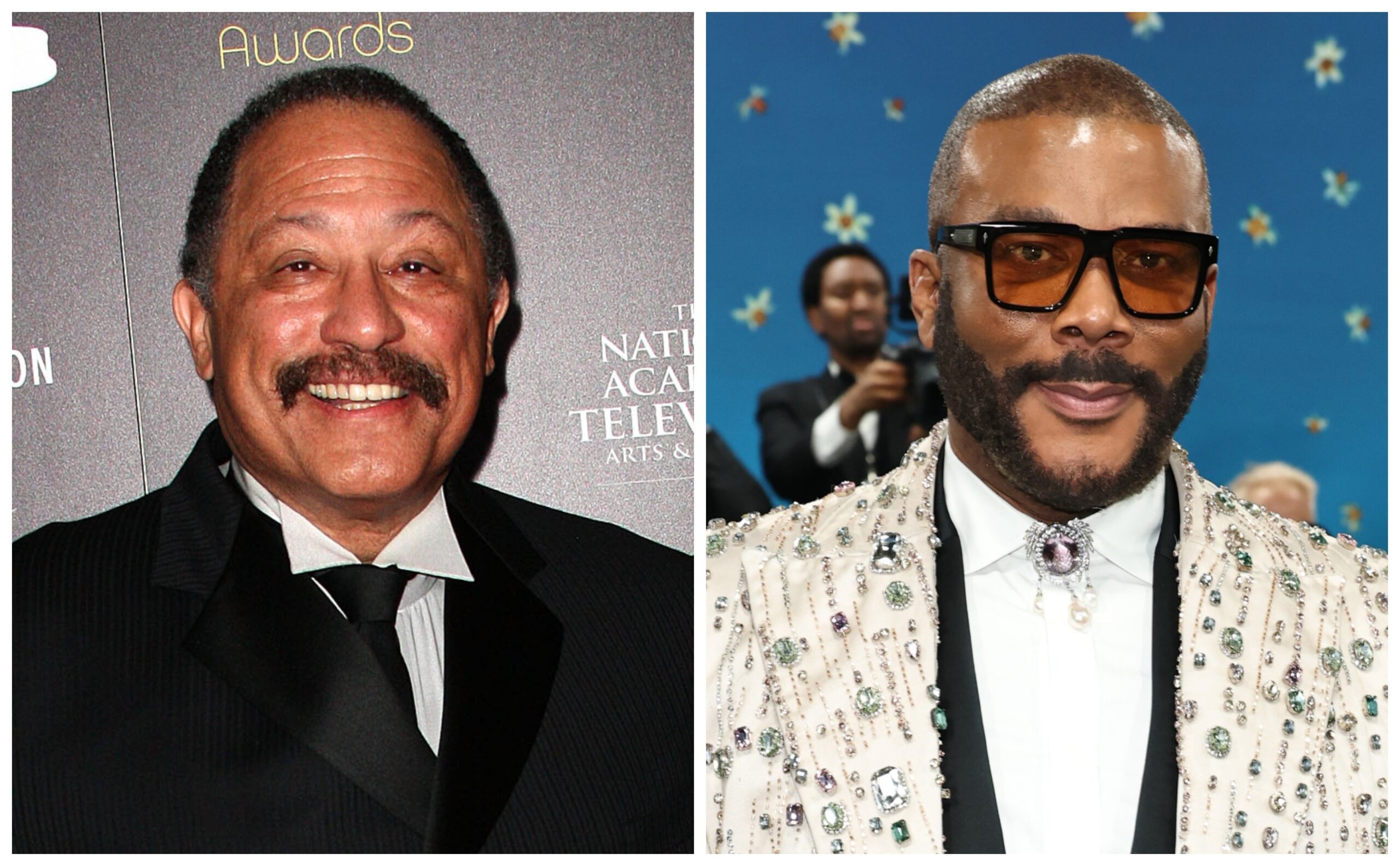 Judge Joe Brown, left; Tyler Perry. Photo: Getty Images Frederick M. Brown; Jamie McCarthy