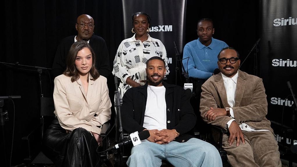 Hailee Steinfeld, Delroy Lindo, Wunmi Mosaku, Michael B. Jordan, Miles Caton and Ryan Coogler Photo: Getty Images Noam Galai/Getty Images for SiriusXM