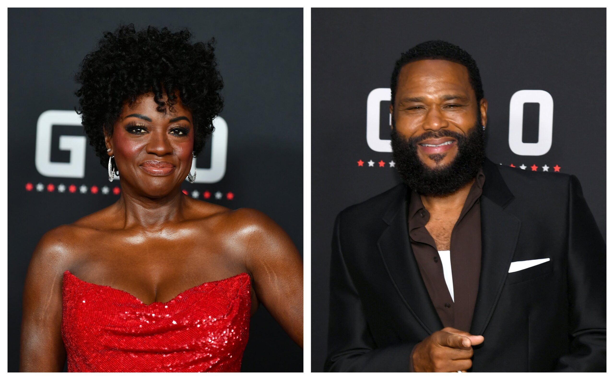 Viola Davis, left; Anthony Anderson. Photo: Getty Images Alberto E. Rodriguez; Alberto E. Rodriguez