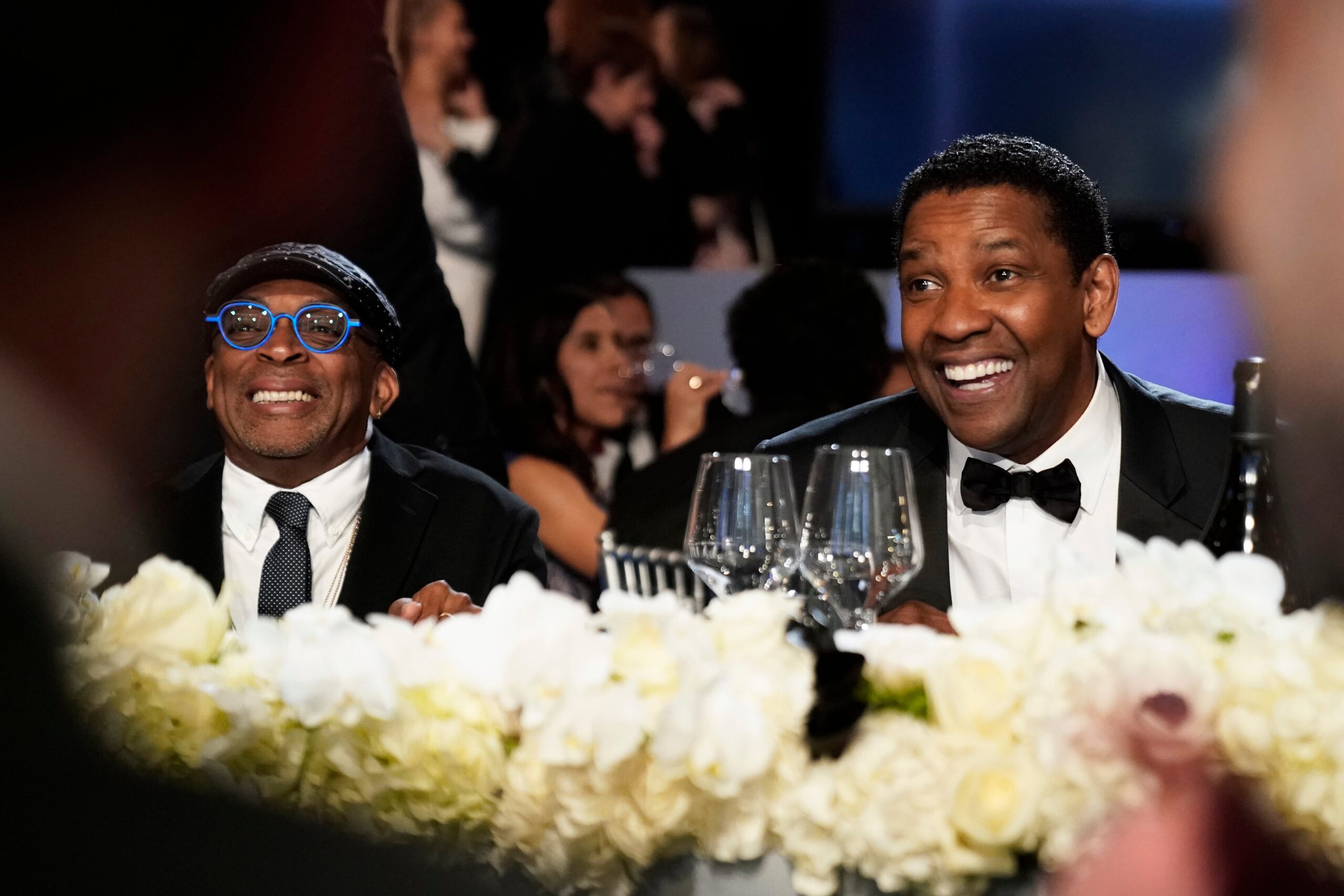 Spike Lee (L) and Denzel Washington attend the 47th AFI Life Achievement Award honoring Denzel Washington at Dolby Theatre on June 06, 2019 in Hollywood, California. Image: Getty Images Photo by Erik Voake/Getty Images for WarnerMedia