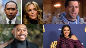 Stephen A. Smith Drags Megyn Kelly Over Eagles Fiasco, Sole ‘White Boy’ From ‘Barbershop’ Is Son Of This Famous Celebrity, Aaron Pierre Speaks On Viral ‘That’s Mufasa’ Tiktok Video, Lela Rochon Responds To Haters And More
