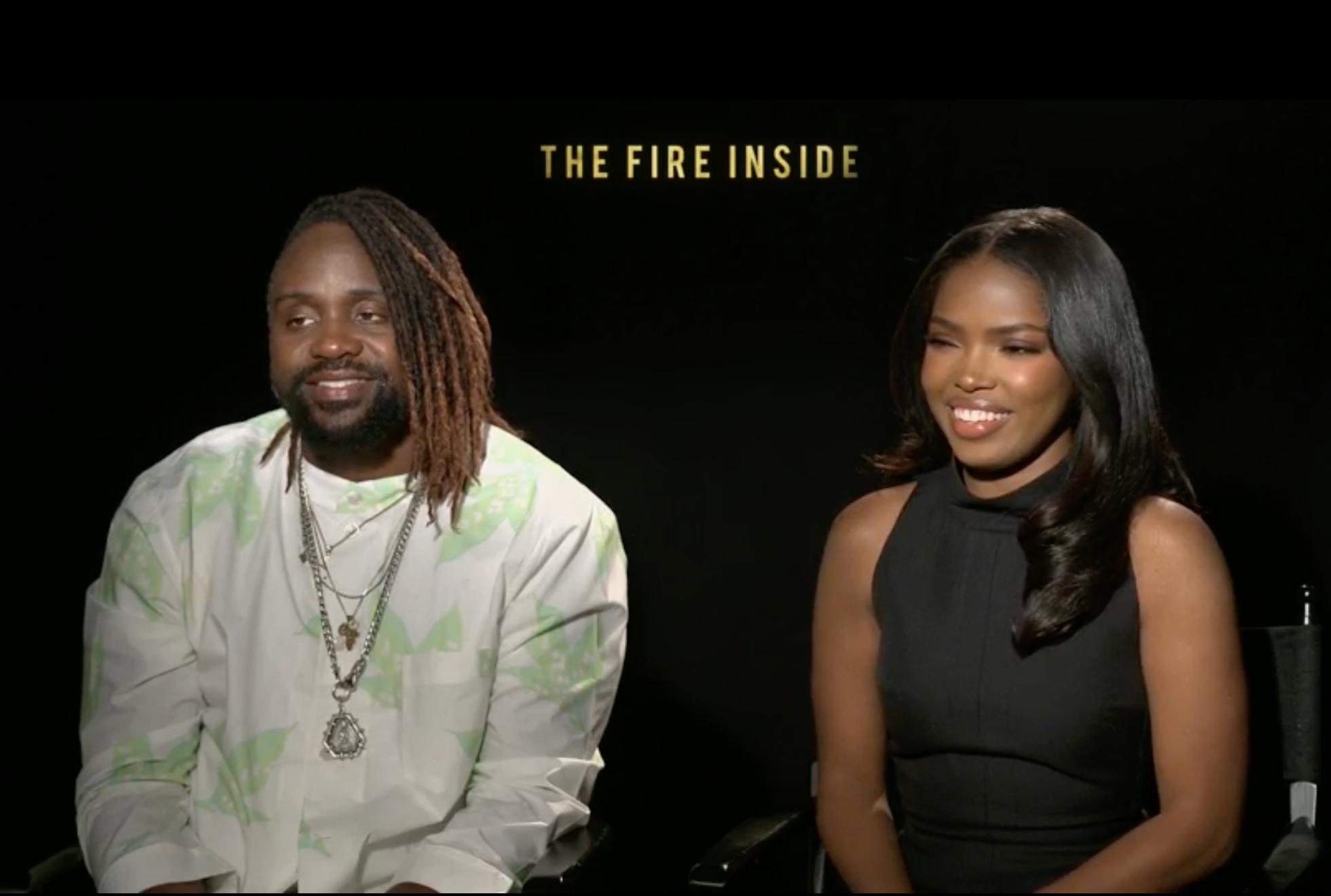 Brian Tyree Henry, left; Ryan Destiny. Photo: Getty Images Amazon MGM Studios