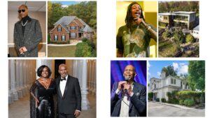 A Look Inside the Spectacular Homes of Vice President Kamala Harris; Snoop Dogg; Viola Davis; Zoe Saldaña; Shemar Moore; Burna Boy; Gabrielle Union and Dwayne Wade; Wiz Khalifa and Other Black Celebs