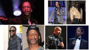 Katt Williams’ ‘Club Shay Shay’ Fallout, the Evolution of Katt Williams, Katt Might Be the Fastest 52-Year-Old on Earth, Kevin Hart Goes on Tour With Katt’s Wife, Steve Harvey Claps Back at Katt, Katt Has Jokes About Diddy and More From the Year in Katt Williams