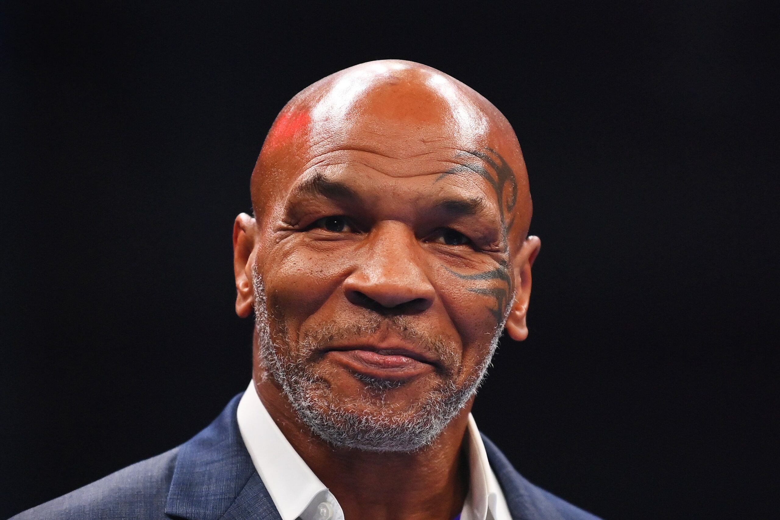 Mike Tyson looks on prior to the Heavyweight fight between Tyson Fury and Francis Ngannou at Boulevard Hall on October 28, 2023 in Riyadh, Saudi Arabia. Photo: Getty Images Justin Setterfield