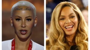 Amber Rose Reacts to All the Hate After Claiming Beyoncé Stole Her RNC Speech at Kamala Rally.