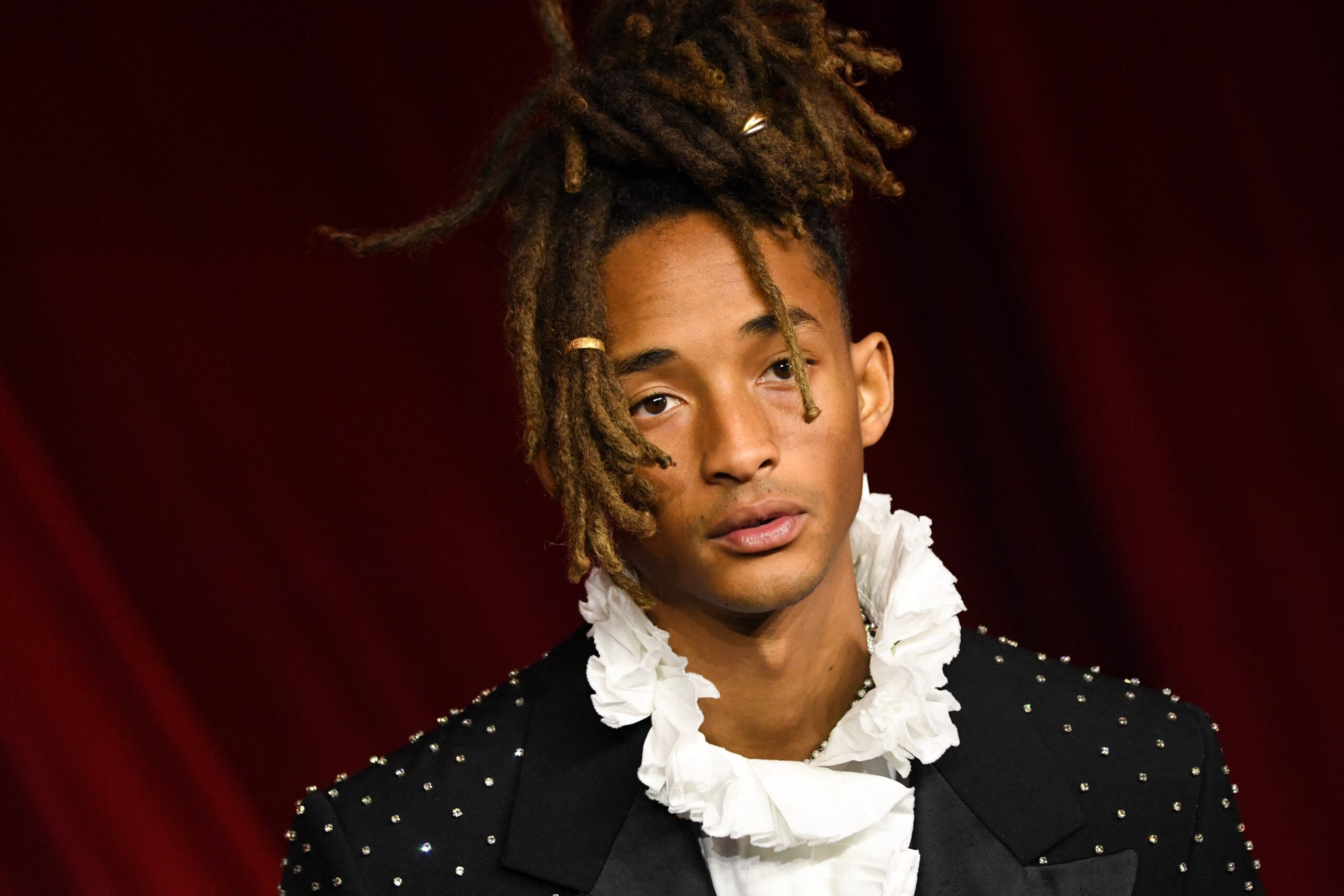 Jaden Smith arrives for the 4th Annual Academy Museum Gala at the Academy Museum of Motion Pictures in Los Angeles, October 19, 2024. Photo: Getty Images VALERIE MACON / AFP