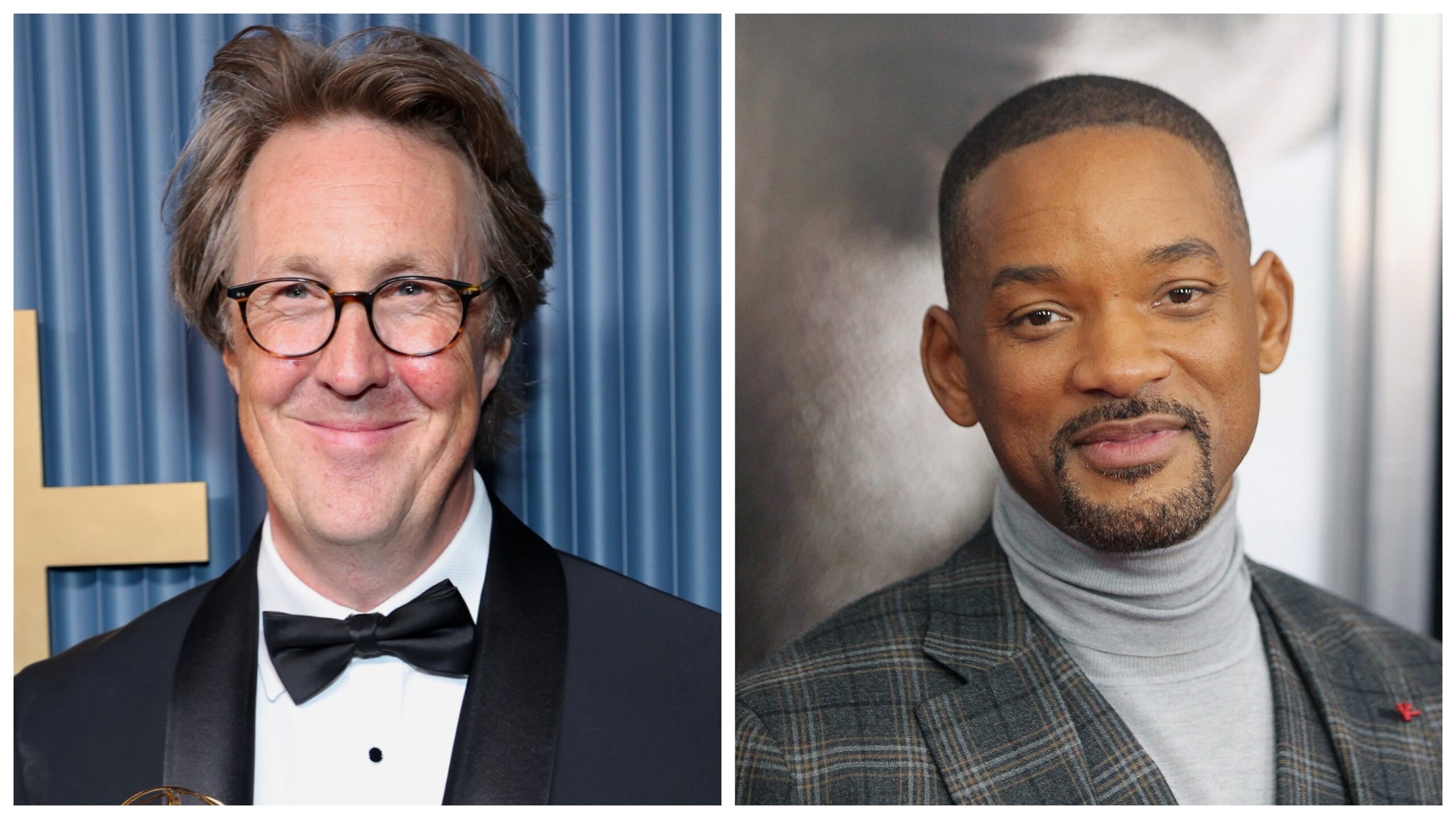 Will Smith, creator of “Slow Horsemen,” left; Will Smith, actor and producer. Photo: Getty Images Robin L Marshall/WireImage; Jim Spellman/WireImage