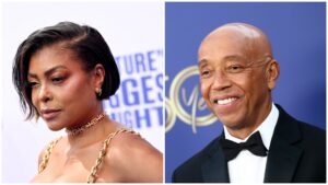 What’s Really Up With Taraji P Henson and Friend Russell Simmons?