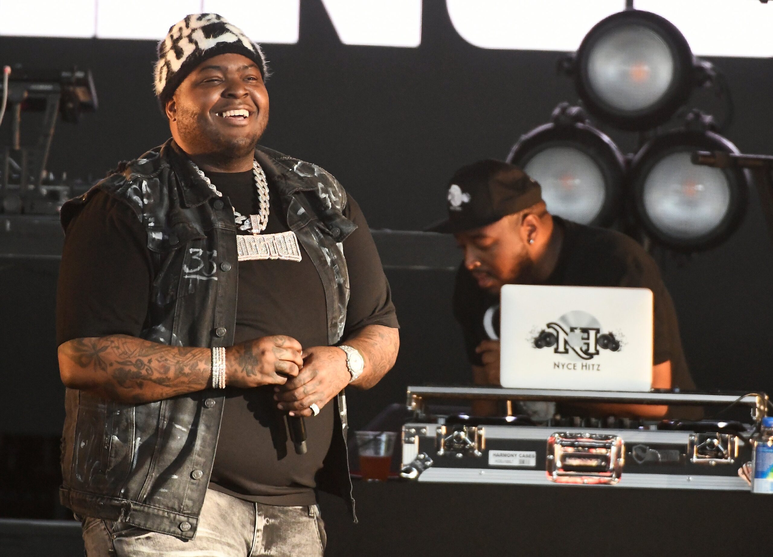 Sean Kingston performs during the Hot Summer Nights Tour at Concord Pavilion on July 09, 2023 in Concord, California. Photo: Getty Images Tim Mosenfelder