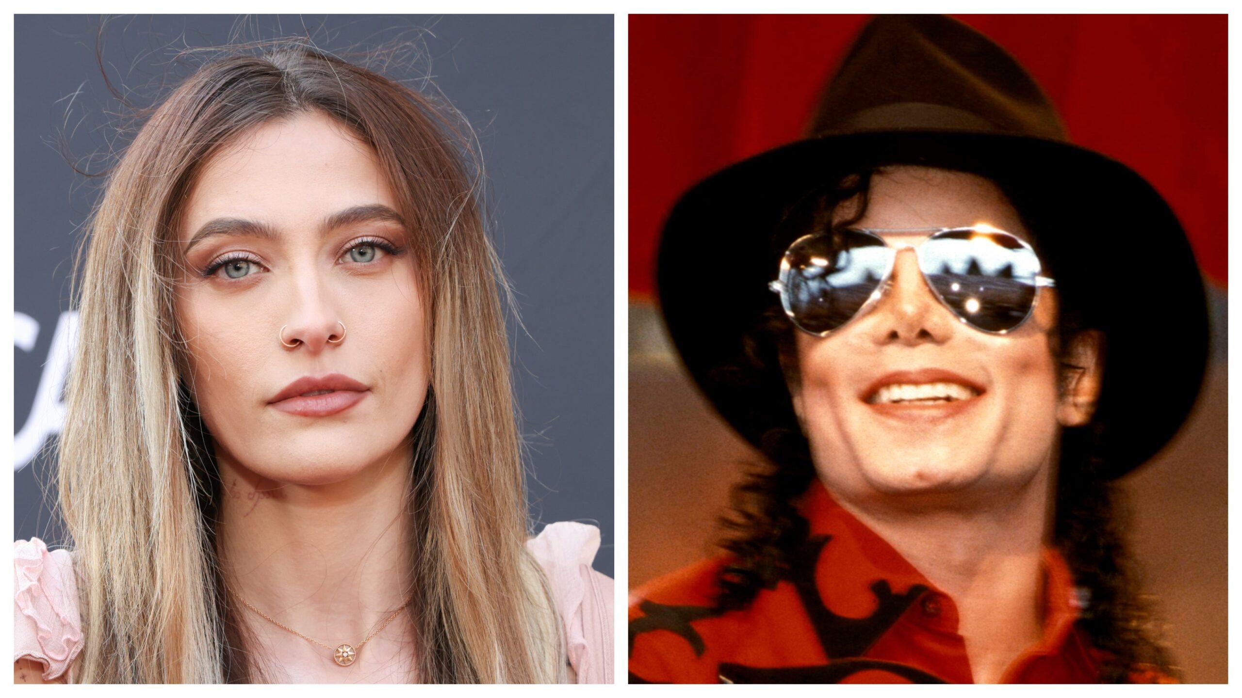 Paris Jackson, left; Her father Michael Jackson. Photo: Getty Images Mark Von Holden/Variety; Bob King/Redferns