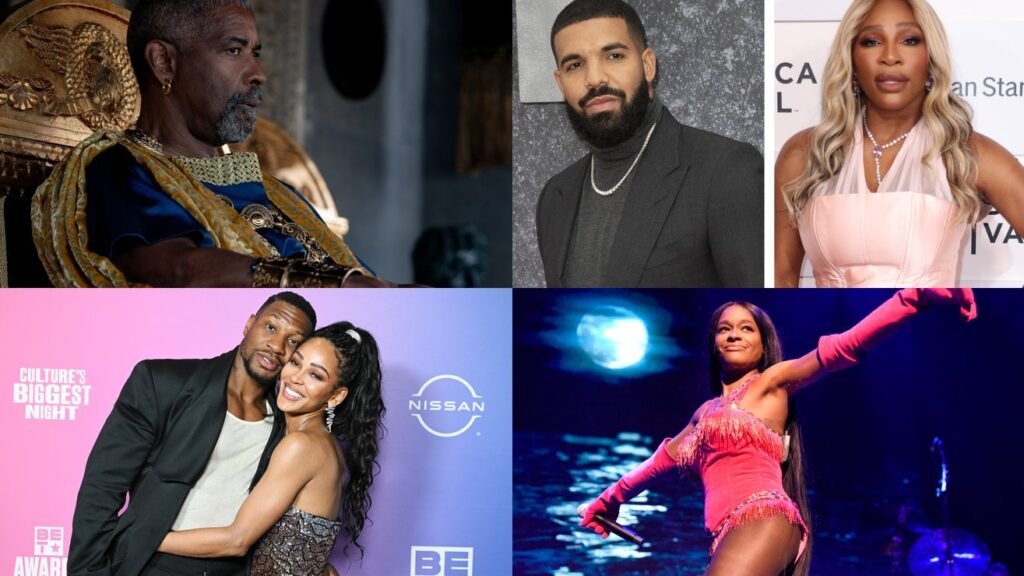 Amazing Celeb Childhood photos, Meagan Thee Stallion’s Shady ‘Family Feud’ Question, Black Twitter Reacts To Denzel Washington’s ‘Gladiator II’ Trailer, Serena Williams Shares Her Thoughts On ‘Not Like Us’ and More