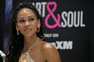 Meagan Good Spills the Tea on Working With Tyler Perry for the First Time