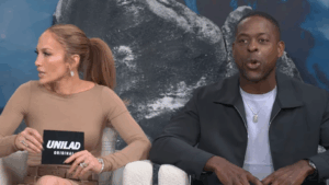 In Viral Clip, Jennifer Lopez Seems to Annoy Sterling K. Brown, But It’s His Reaction That has Us Laughing