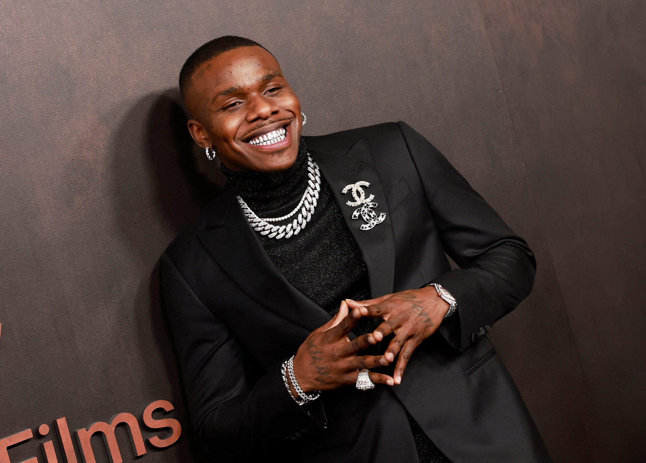 DaBaby arrives for the premiere of Apple Original Films’ “Emancipation” at the Regency Village Theatre in Westwood, California, on November 30, 2022. Photo: Getty Images MICHAEL TRAN/AFP