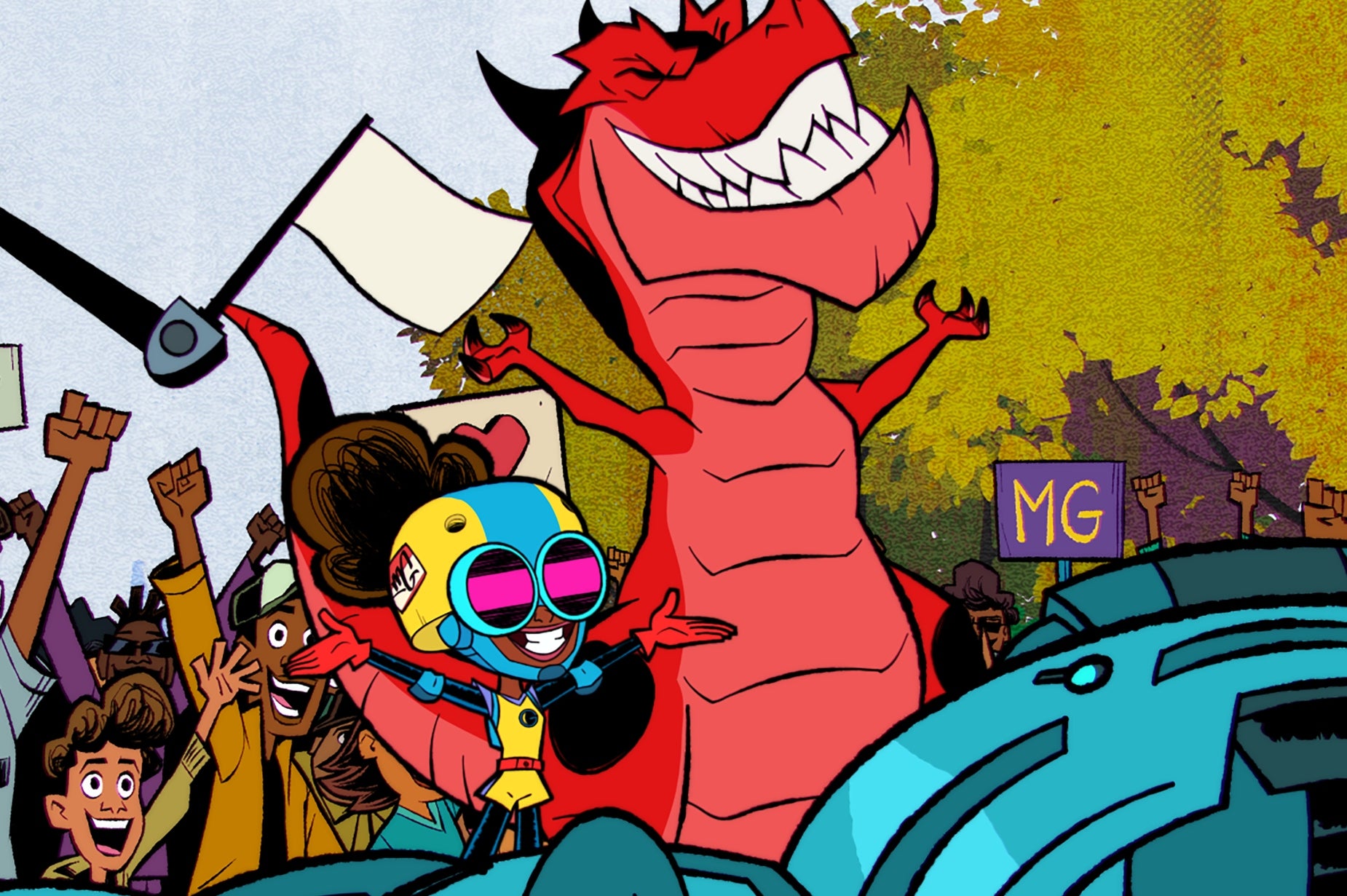 Marvel’s Moon Girl & Devil Dinosaur Photo: Marvel
