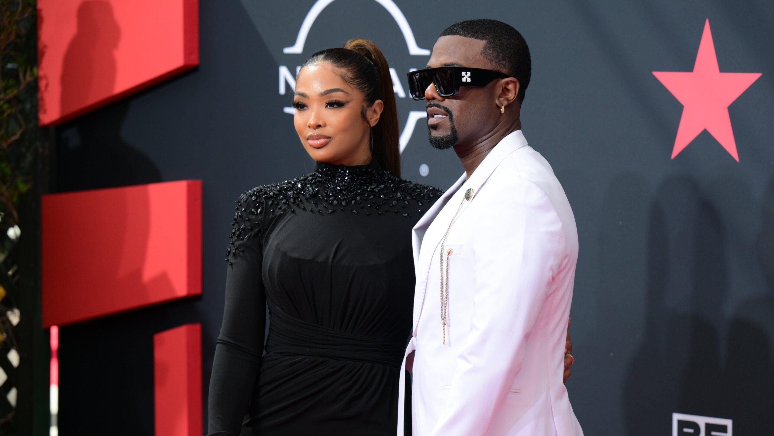 Princess Love and Ray J attend the 2022 BET Awards at Microsoft Theater on June 26, 2022 in Los Angeles, California. Photo: Getty Images Prince Williams