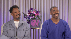 Corey Hawkins, Colman Domingo, Director Blitz Bazawule Celebrate What God Has Done in ‘The Color Purple’