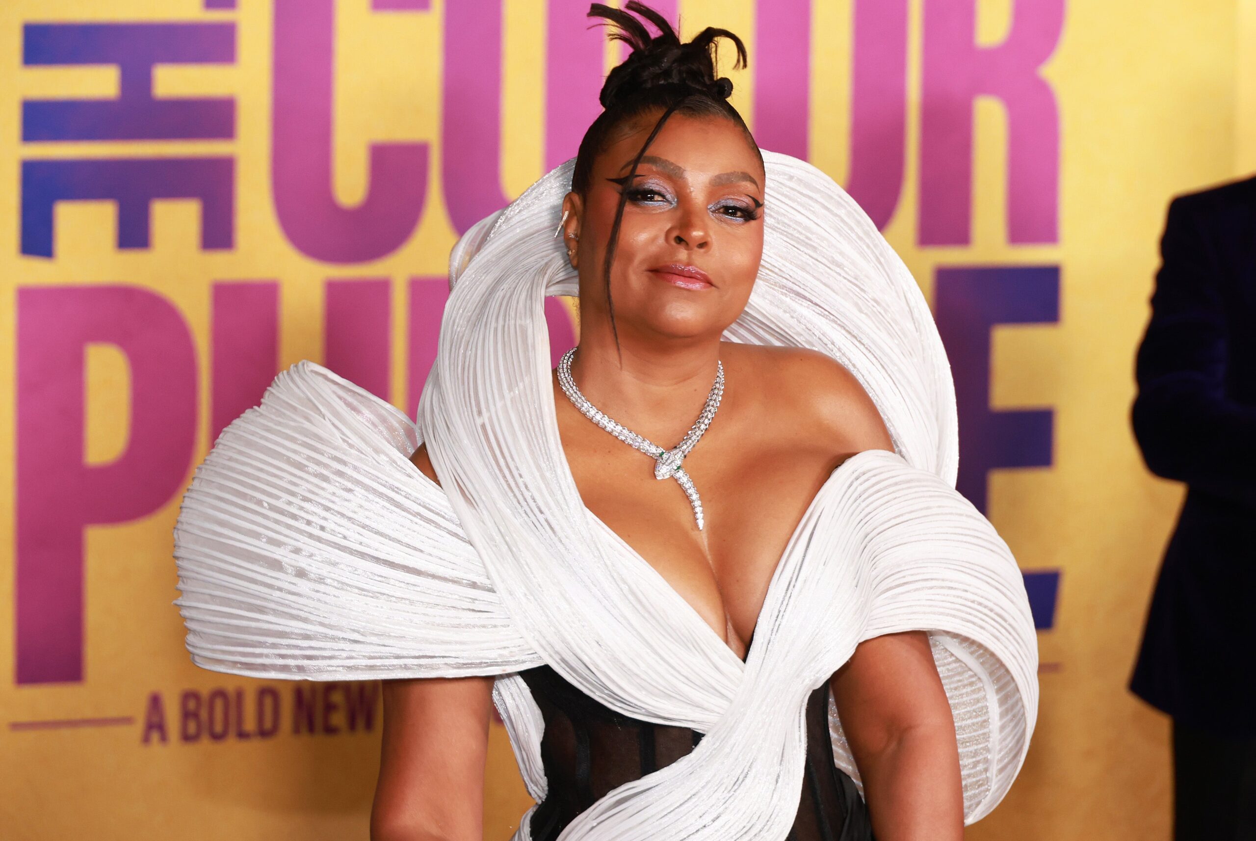 Taraji P. Henson attends the World Premiere of Warner Bros.’ “The Color Purple” at Academy Museum of Motion Pictures on December 06, 2023 in Los Angeles, California. Photo: Getty Images Kayla Oaddams/WireImage