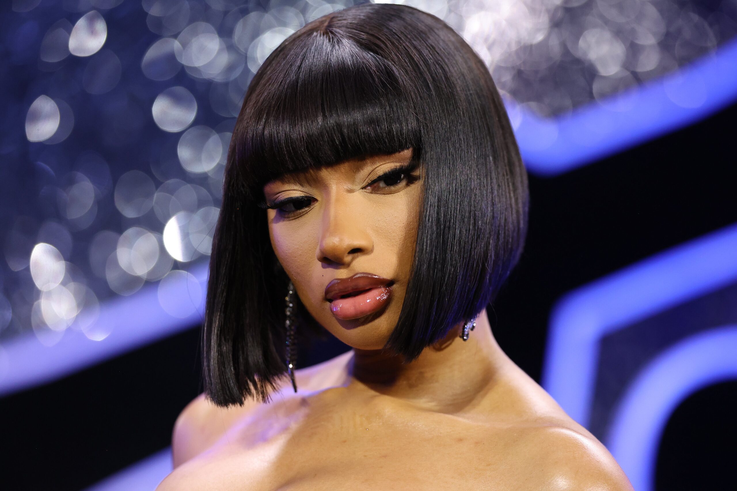 ELMONT, NEW YORK - SEPTEMBER 11: Megan Thee Stallion attends the 2024 MTV Video Music Awards at UBS Arena on September 11, 2024 in Elmont, New York. Photo: Getty Images Mike Coppola