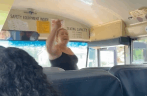 North Carolina Karen Boards School Bus Full of Children, Shouts N-Word at Black Girl, Messes Around and Finds Out