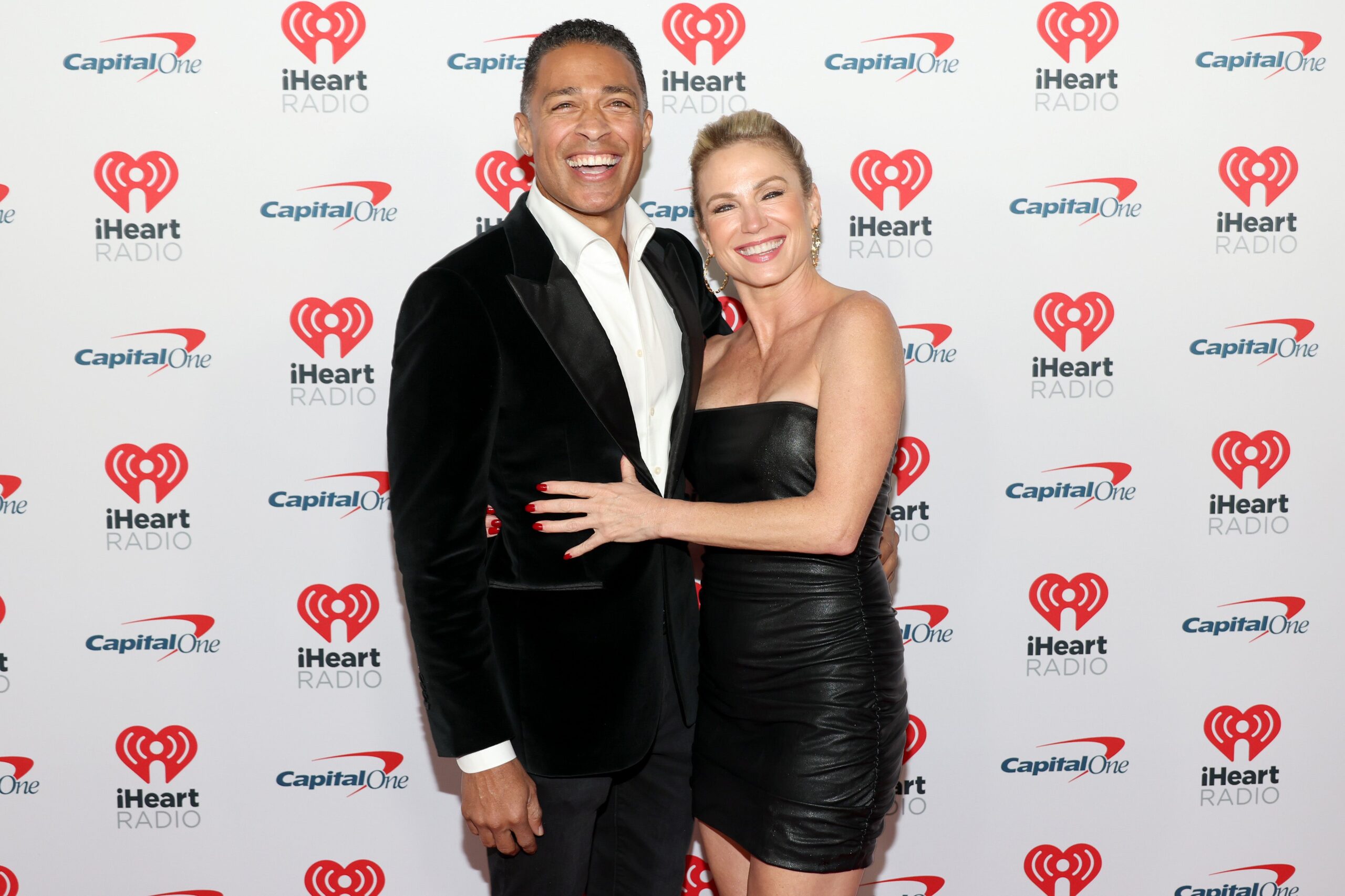 T.J. Holmes and Amy Robach attend iHeartRadio 102.7 KIIS FM’s Jingle Ball 2023 on December 01, 2023 in Los Angeles, California. Photo: Getty Images Jesse Grant/Getty Images for iHeartRadio