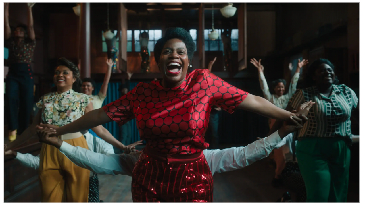 Fantasia Barrino-Taylor in The Color Purple. Photo: Courtesy of Warner Bros.