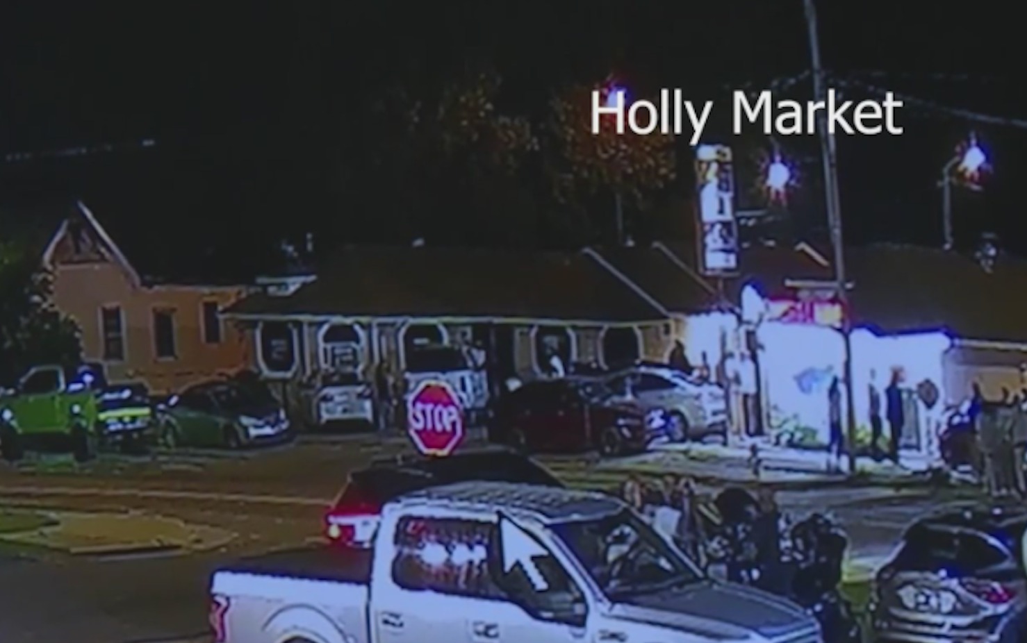 Screenshot: C.J.’s Lounge (Surveillance photo from Holly Market