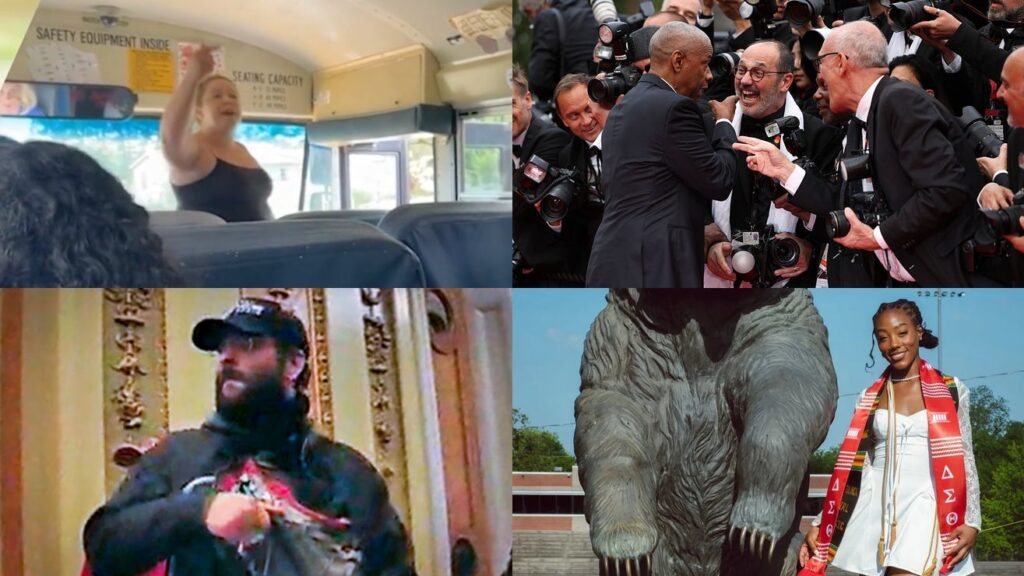 North Carolina Karen Spouts N-Word on School Bus Full of Students, Lip Reader Reveals What Denzel Said in Cannes, Memphis Woman Suffers Tragic Accident While Celebrating College Graduation, Louisiana Couple Dies in Two Separate Car Crashes on Same Day, 5 Things About Nottoway Plantation’s Horrid Legacy and More News From the Week