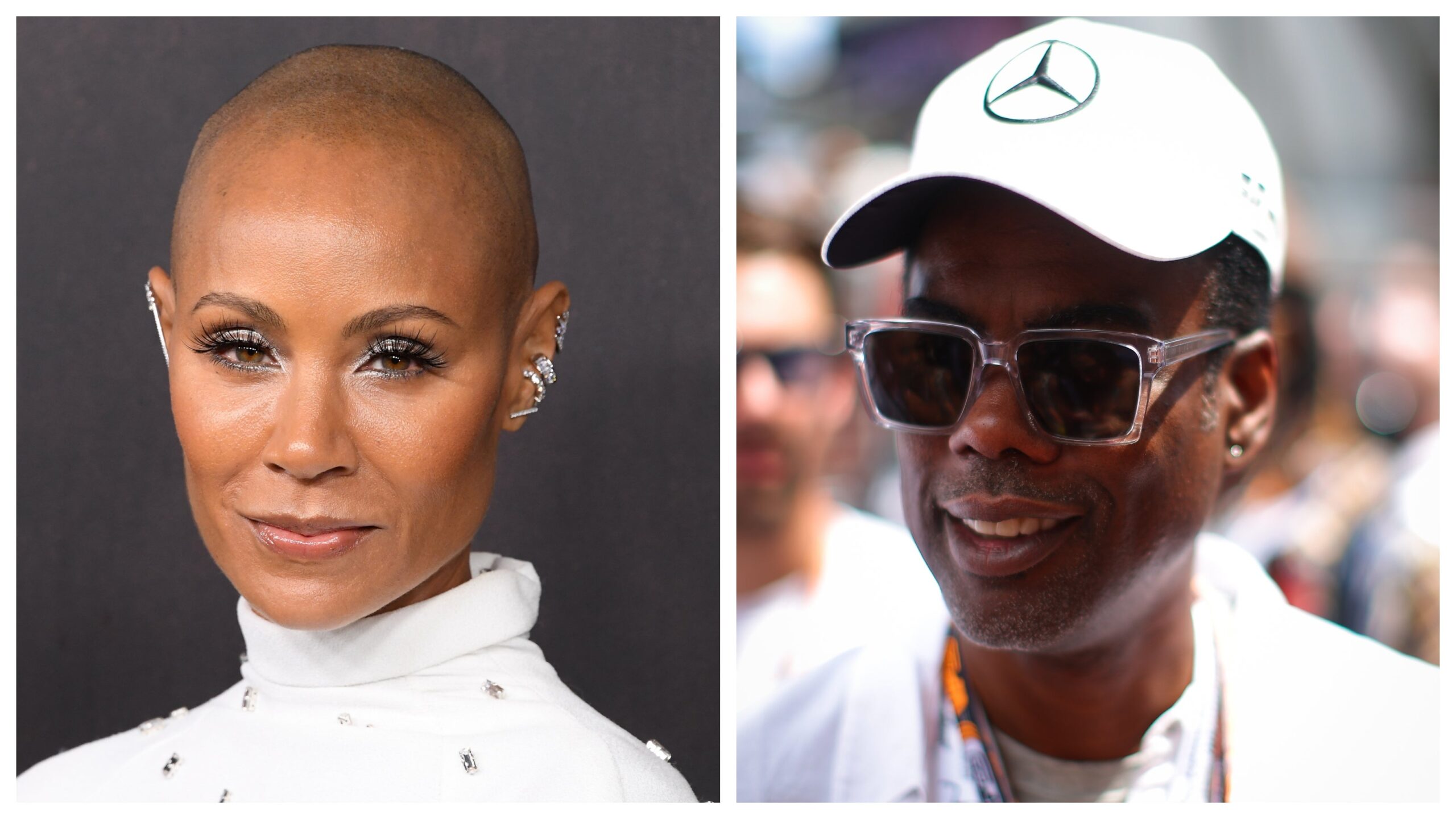 Jada Pinkett-Smith, left; Chris Rock. Photo: Getty Images Steve Granitz/FilmMagic; Eric Alonso
