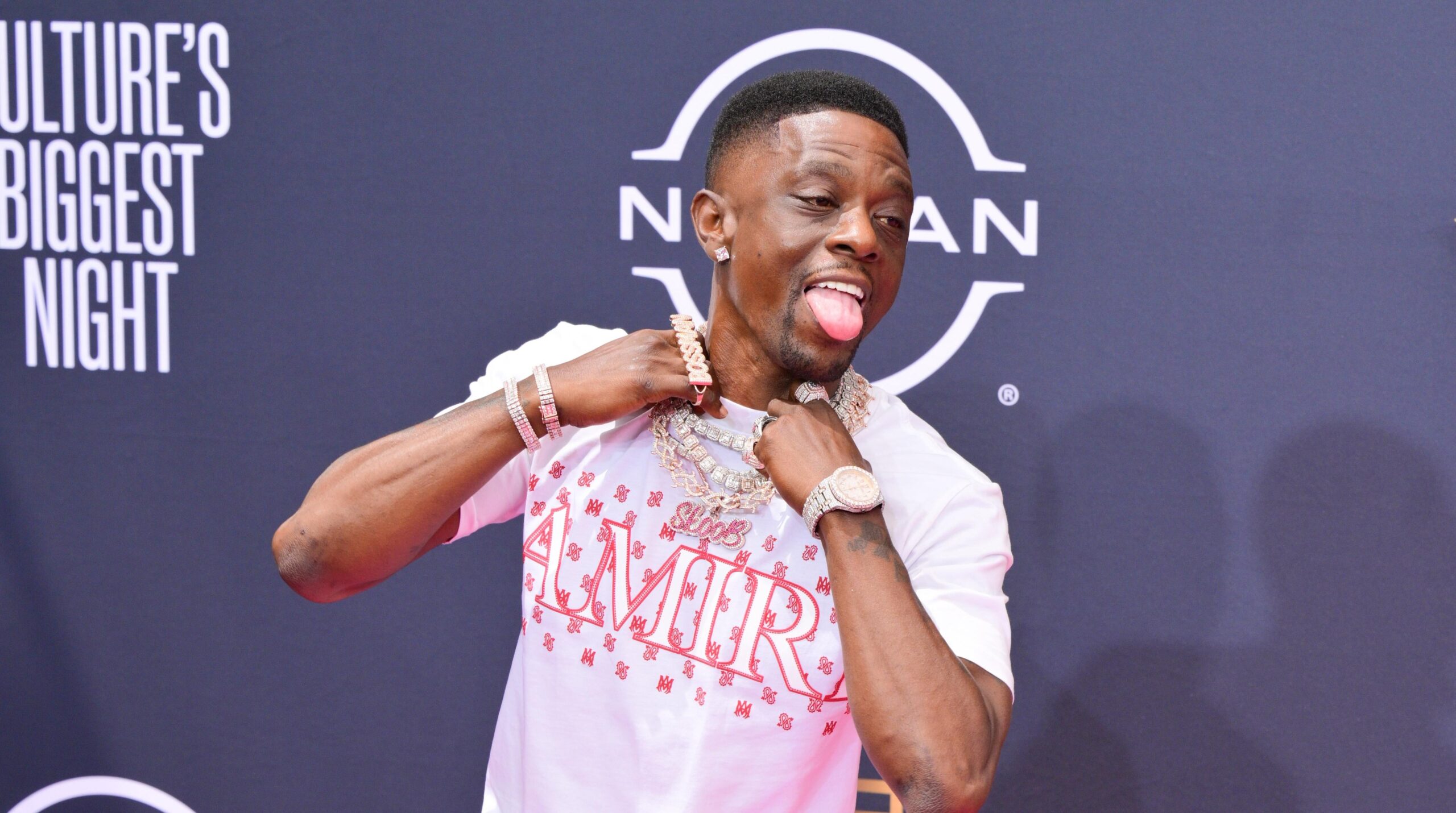 Boosie Badazz arrives to the 2023 BET Awards at Microsoft Theater on June 25, 2023 in Los Angeles, California. Photo: Getty Images Prince Williams