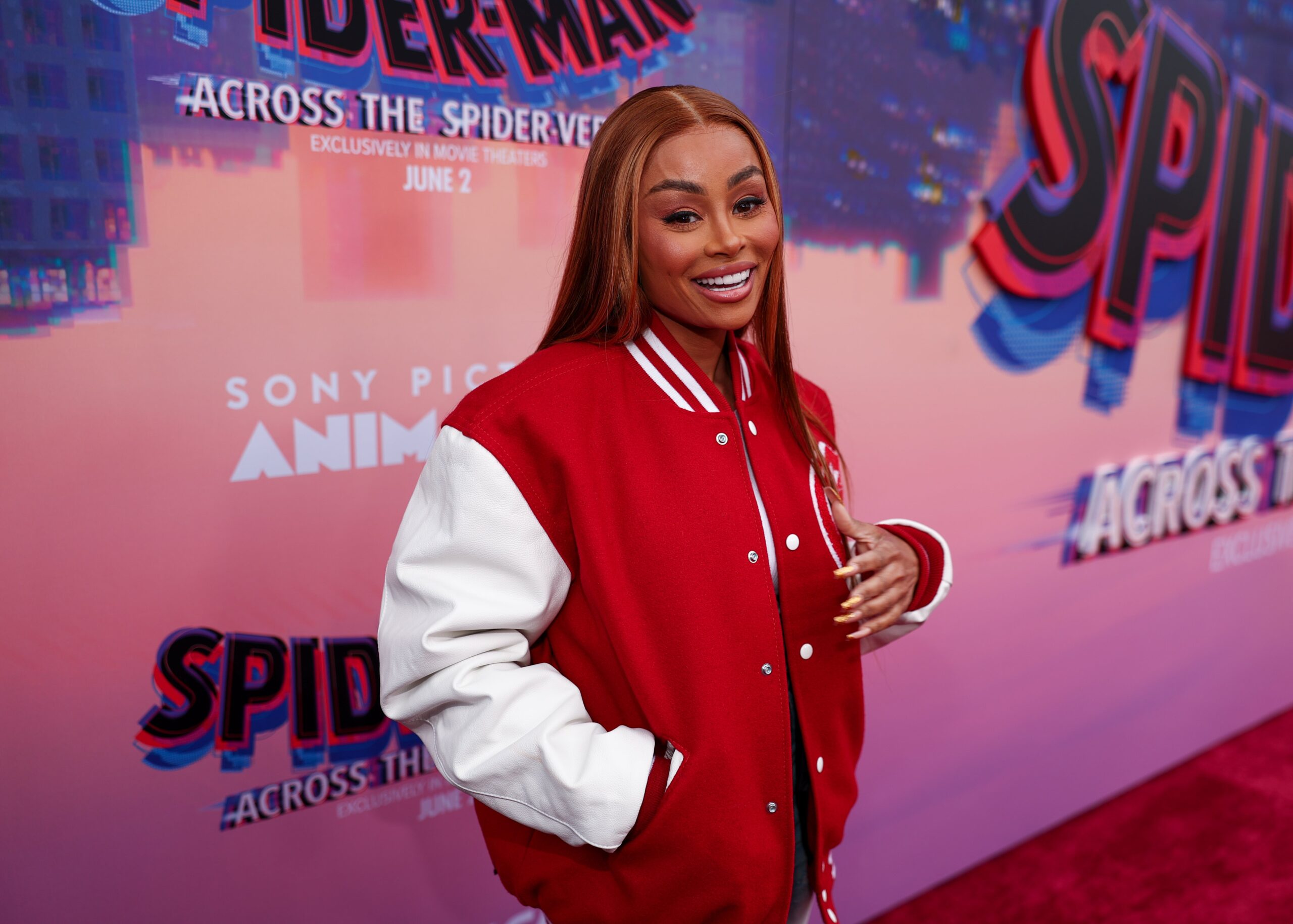 Blac Chyna at the premiere of “Spider-Man: Across the Spider-Verse” on May 30, 2023 in Los Angeles, California. Photo: Getty Images Christopher Polk/Variety