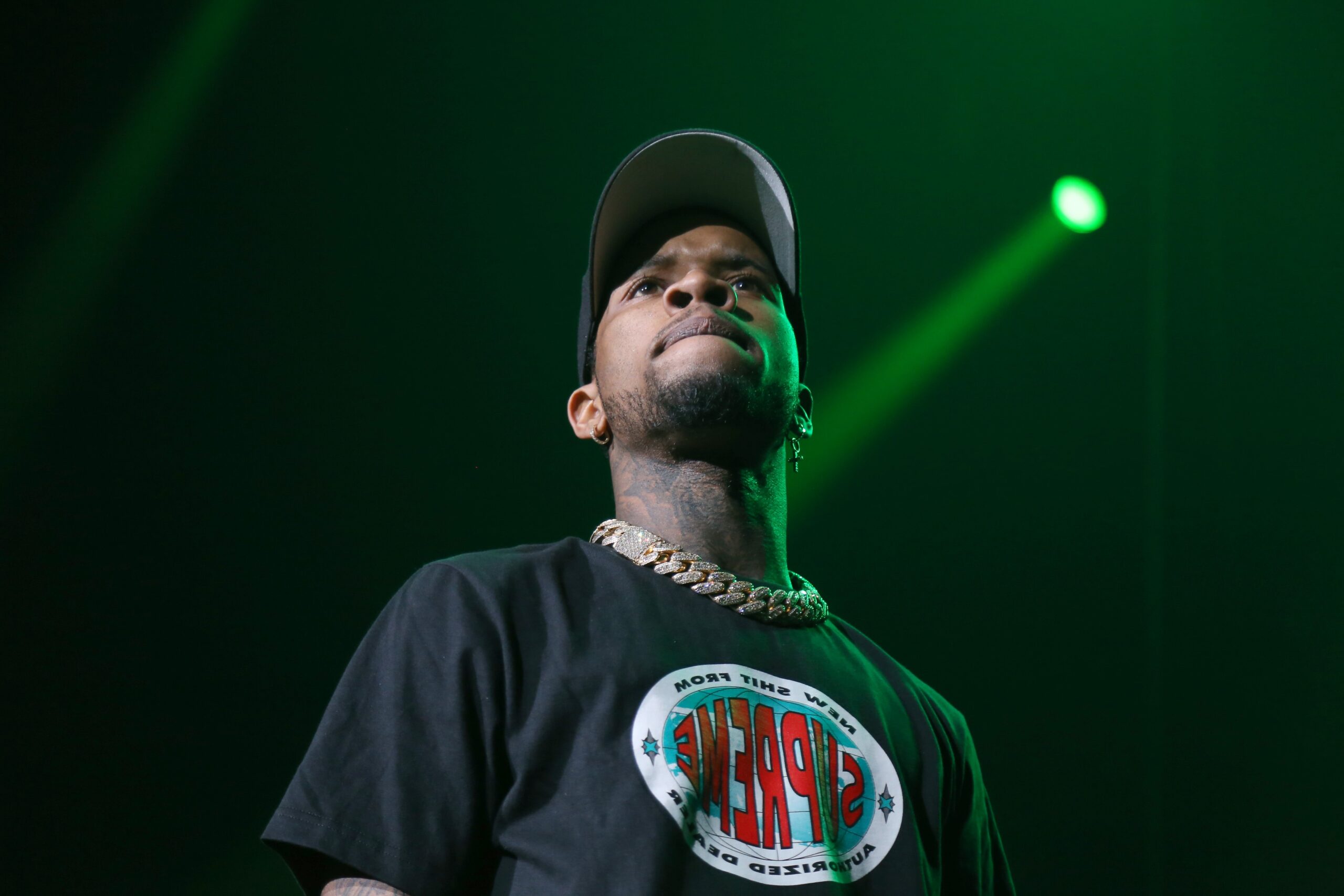 Tory Lanez performs on stage at Prudential Center on September 13, 2019 in Newark, New Jersey. Photo: Getty Images Manny Carabel