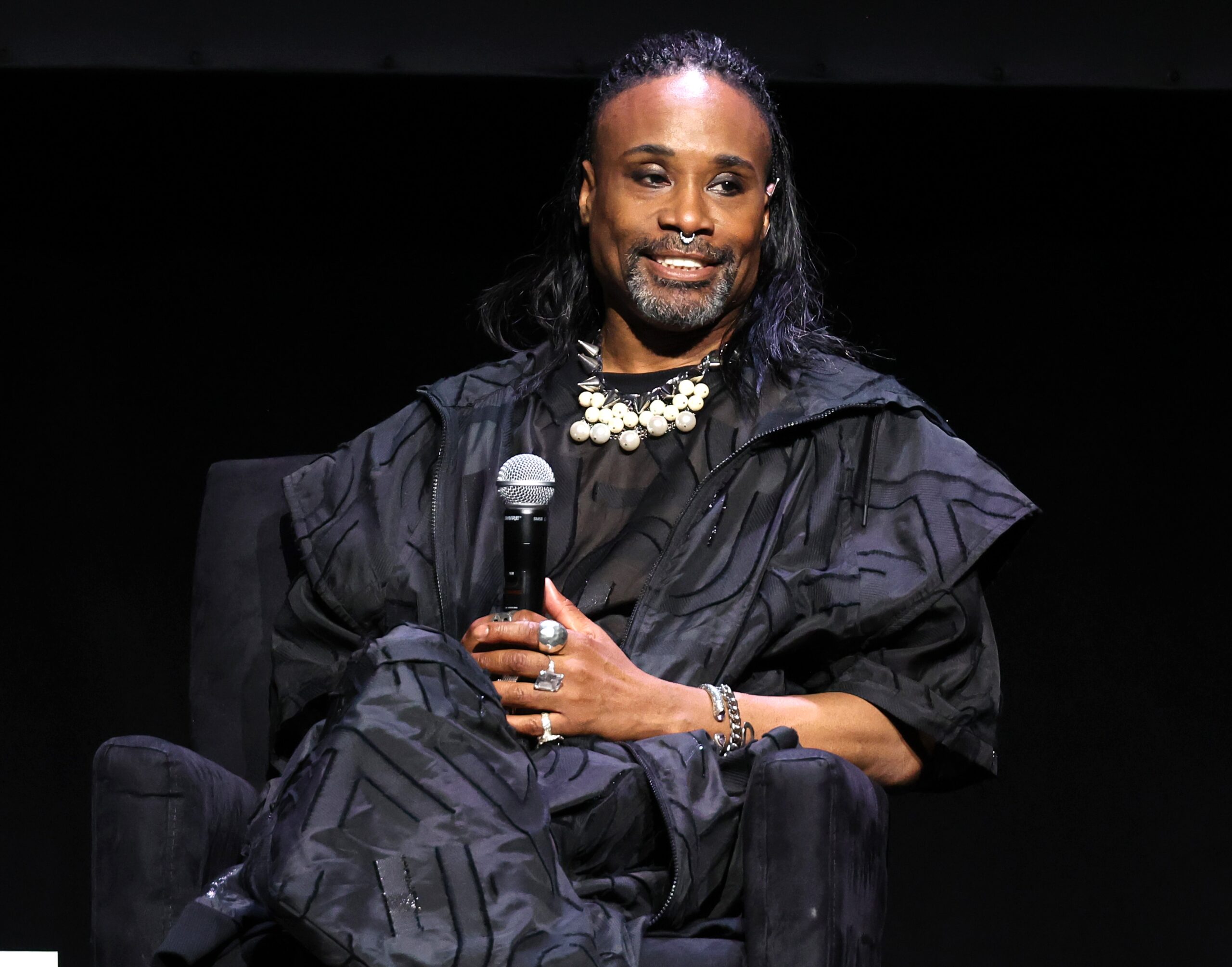 Billy Porter speaks onstage for Storytellers during the 2023 Tribeca Festival at Spring Studios on June 15, 2023 in New York City. Photo: Getty Images Cindy Ord for Tribeca Festival