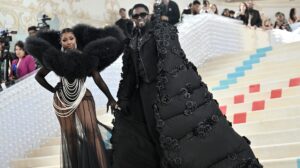 Diddy, Why You Nervous? Rap Mogul Sweats On Met Gala Carpet When Asked About Yung Miami