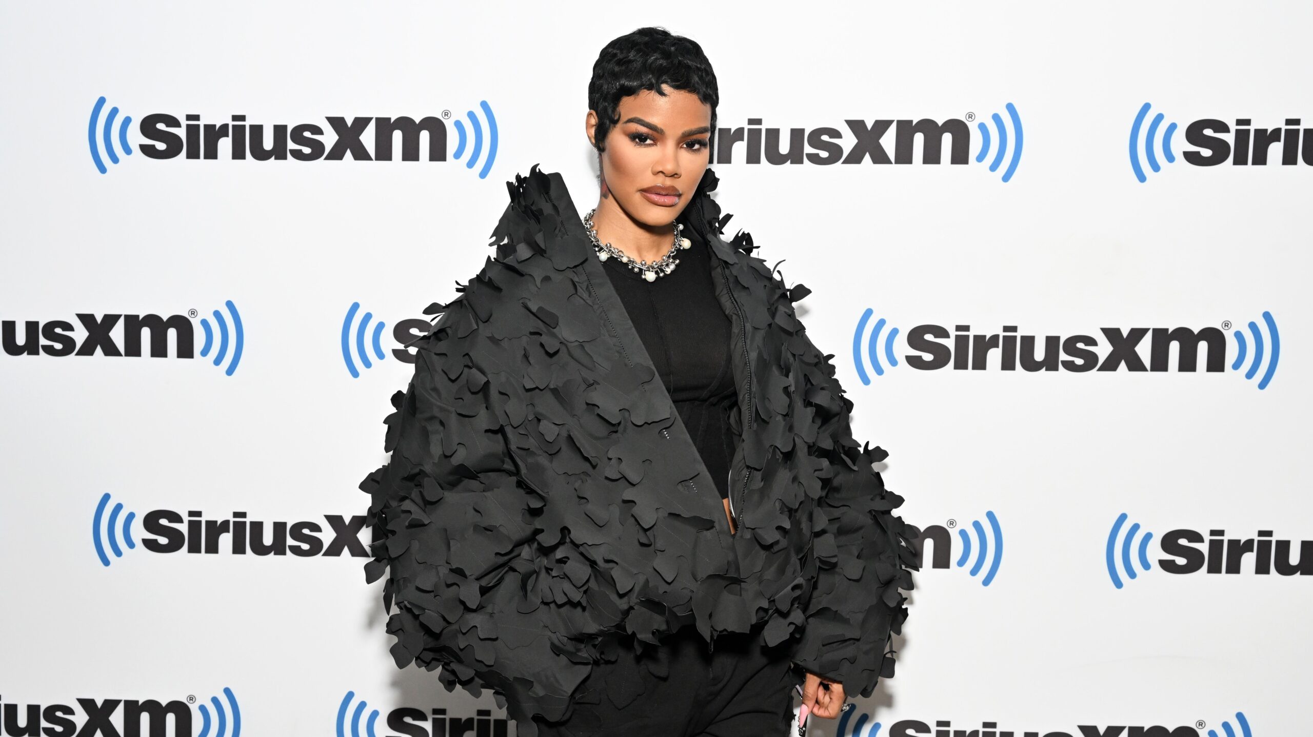 Teyana Taylor visits SiriusXM Studios on March 30, 2023 in New York City. Photo: Getty Images Slaven Vlasic