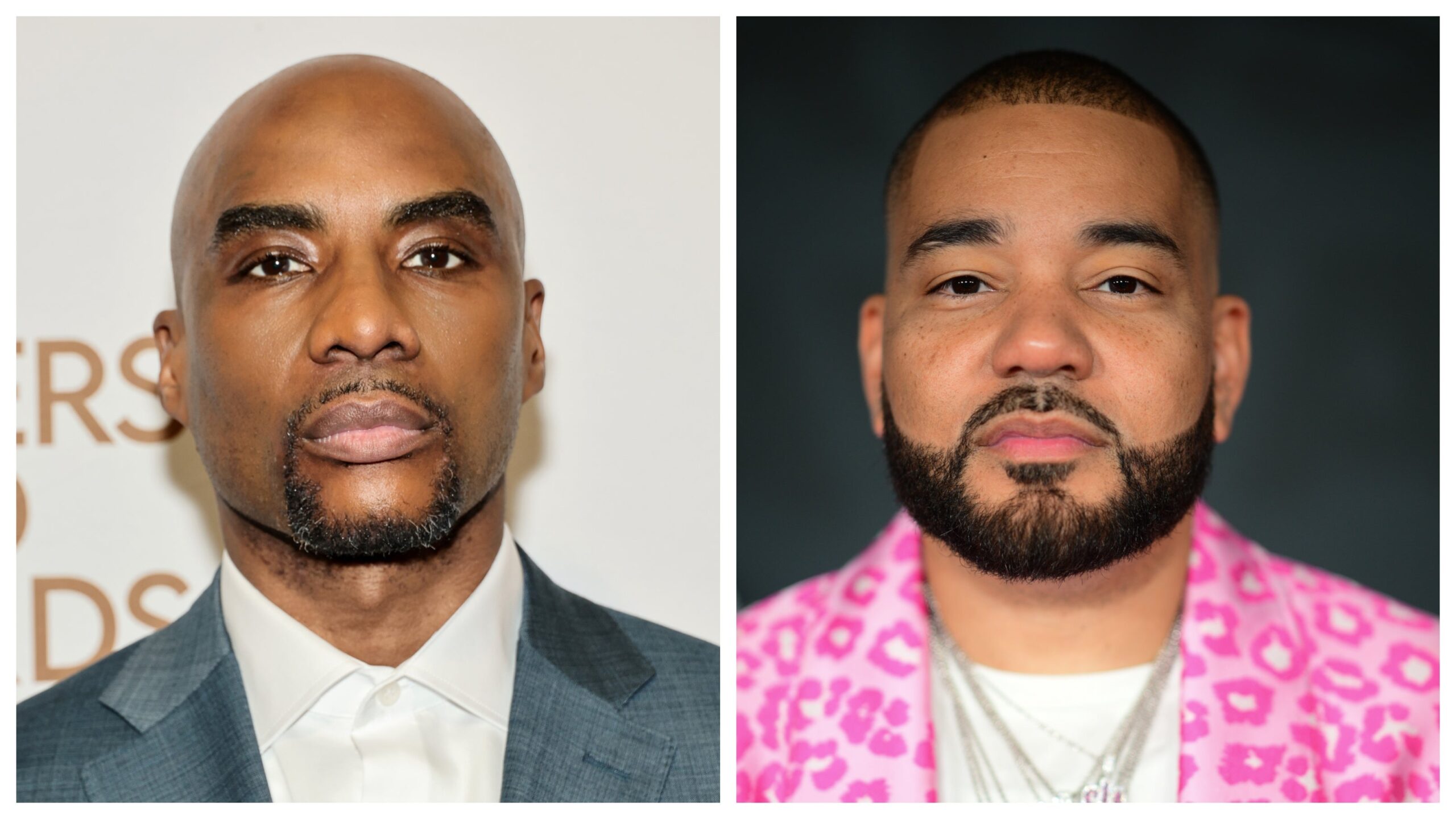 The Breakfast Club cohosts Charlamagne Tha God, left; DJ Envy. Photo: Getty Images Jamie McCarthy/Guild of America East; Prince Williams/Filmmagic