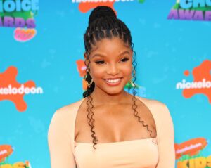 Halle Bailey Has Emotional 1st Look at The Little Mermaid Ariel Doll