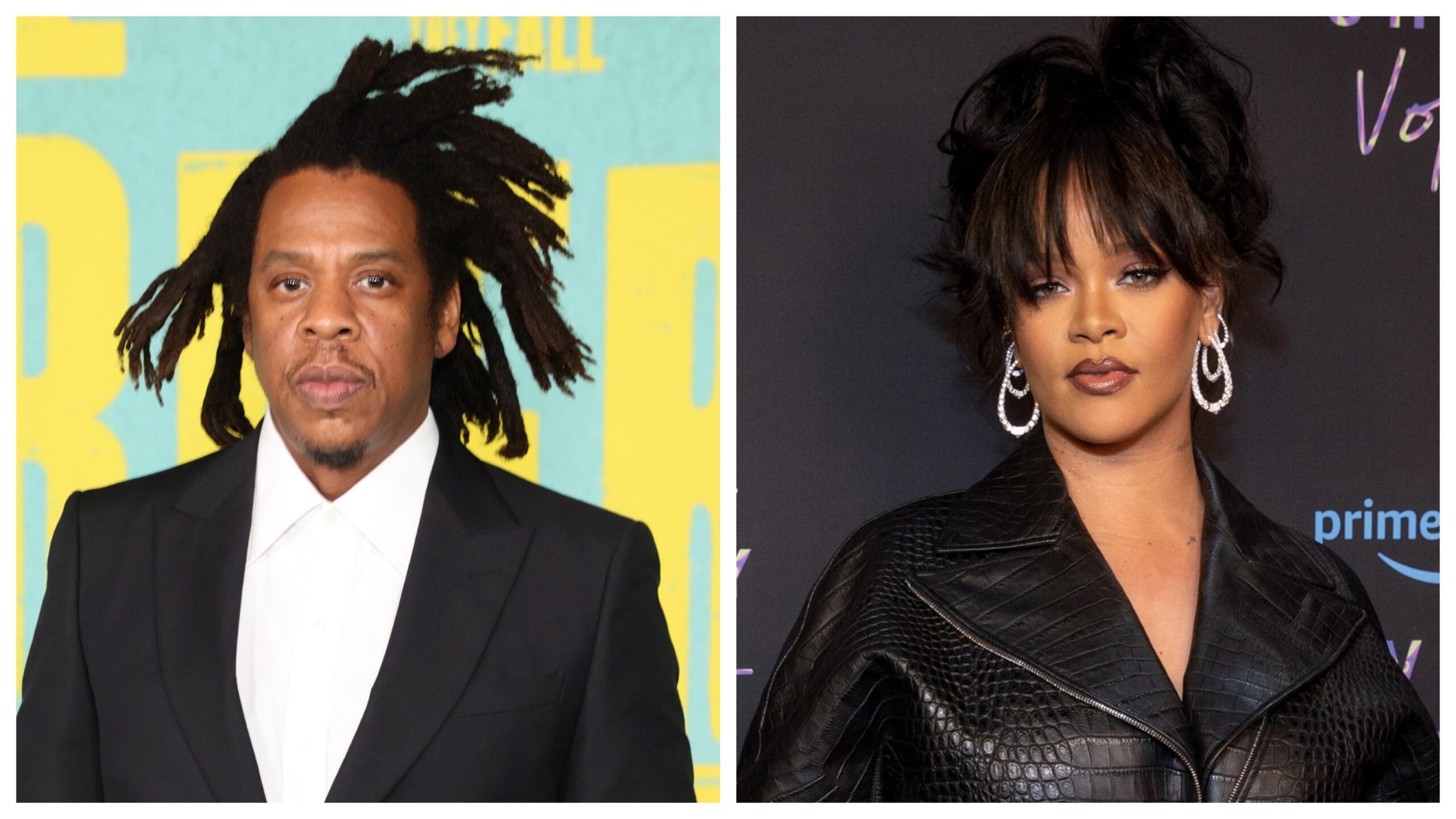 Jay-Z, left; Rihanna. Photo: Getty Images Rich Fury/Emma McIntyre for Rihanna’s Savage X Fenty Show Vol. 4 presented by Prime Video