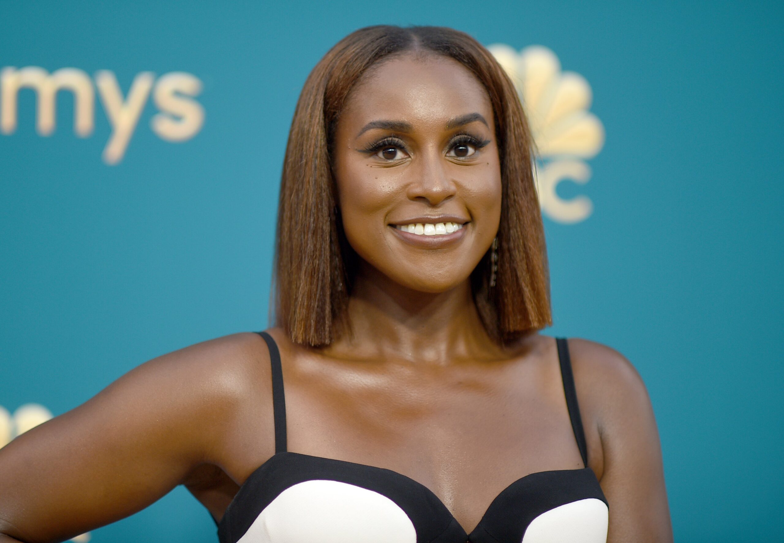 Issa Rae arrives at the 74th Primetime Emmy Awards on Monday, Sept. 12, 2022, at the Microsoft Theater in Los Angeles. Photo: AP Richard Shotwell