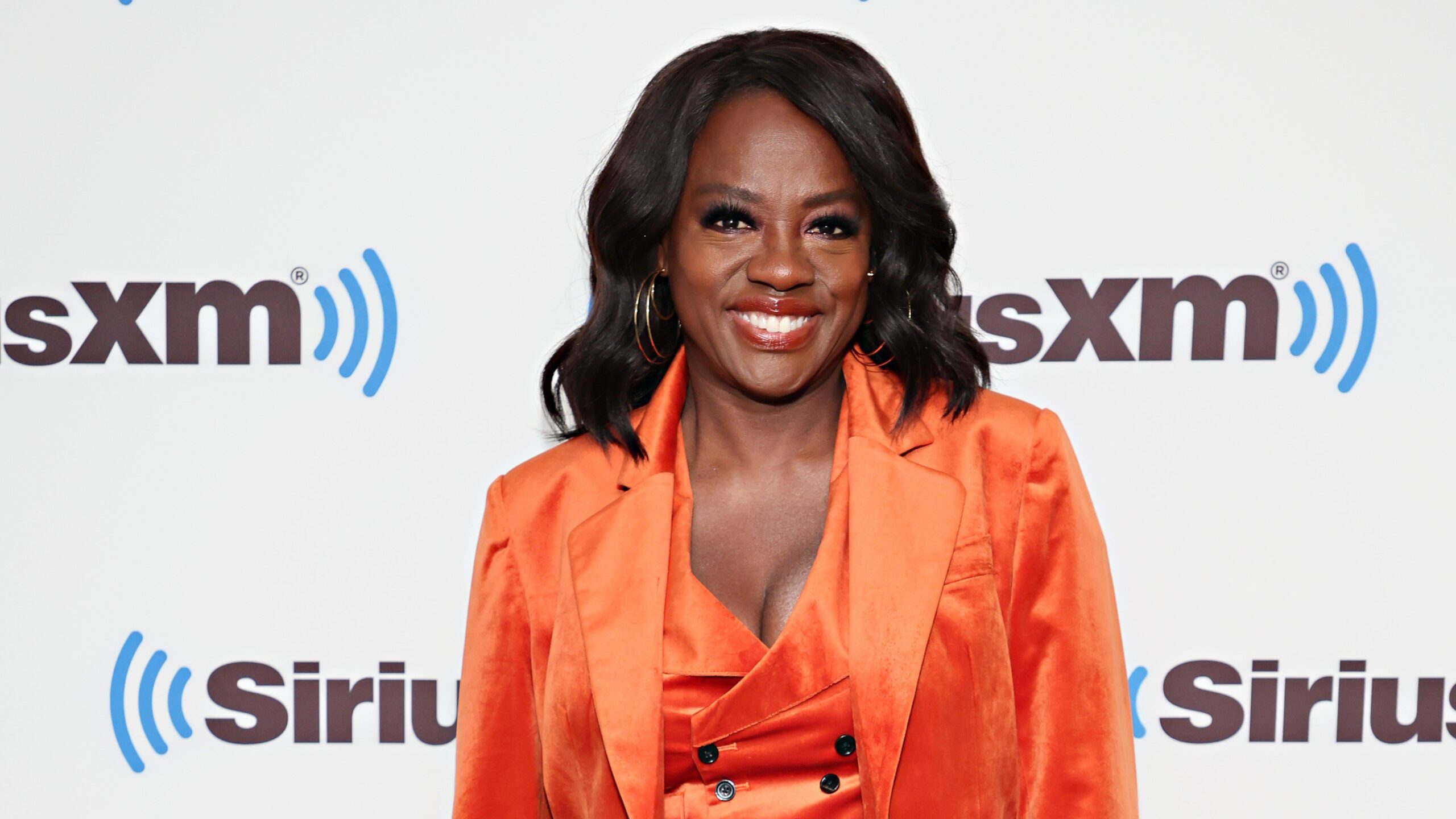 Viola Davis visits the SiriusXM Studios on April 28, 2022 in New York City. Photo: Getty Images Cindy Ord for SiriusXM