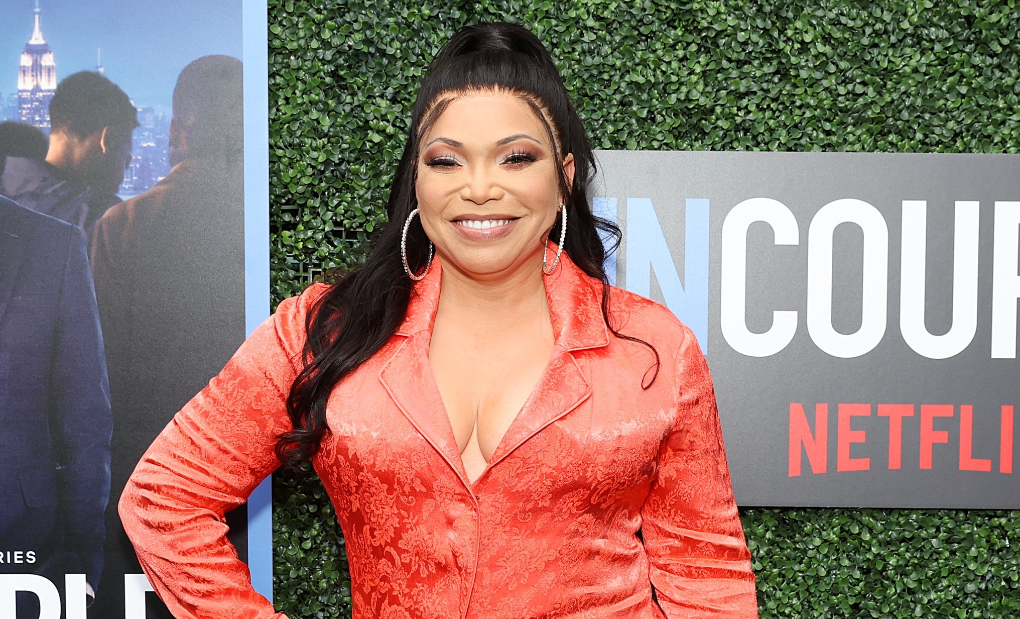 Tisha Campbell attends the premiere of Uncoupled S1 presented by Netflix at The Paris Theater on July 26, 2022 in New York City. (Photo by Monica Schipper/Getty Images for Netflix) Photo: Getty Images Monica Schipper