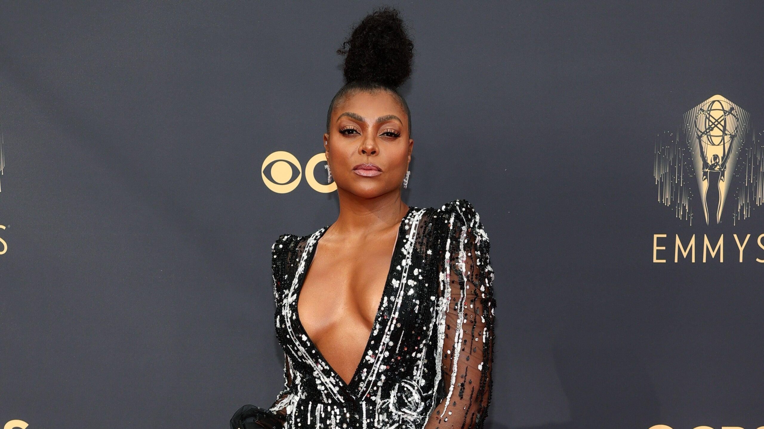 Taraji P. Henson attends the 73rd Primetime Emmy Awards at L.A. LIVE on September 19, 2021 in Los Angeles, California. Photo: Getty Images Rich Fury