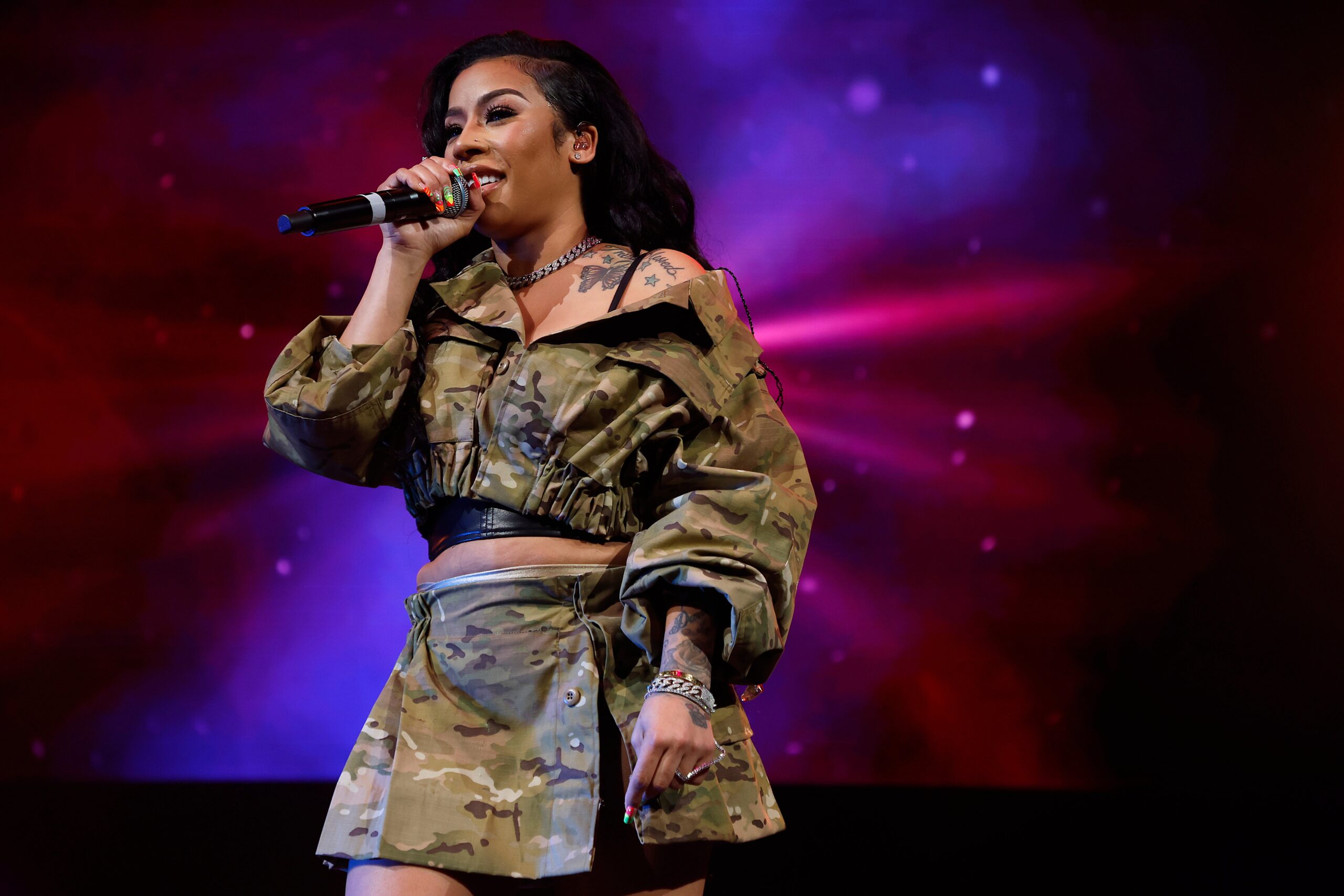 Keyshia Cole performs during R&B Super Jam Ladies Night at Barclays Center on May 06, 2022 in New York City. Photo: Getty Images John Lamparski