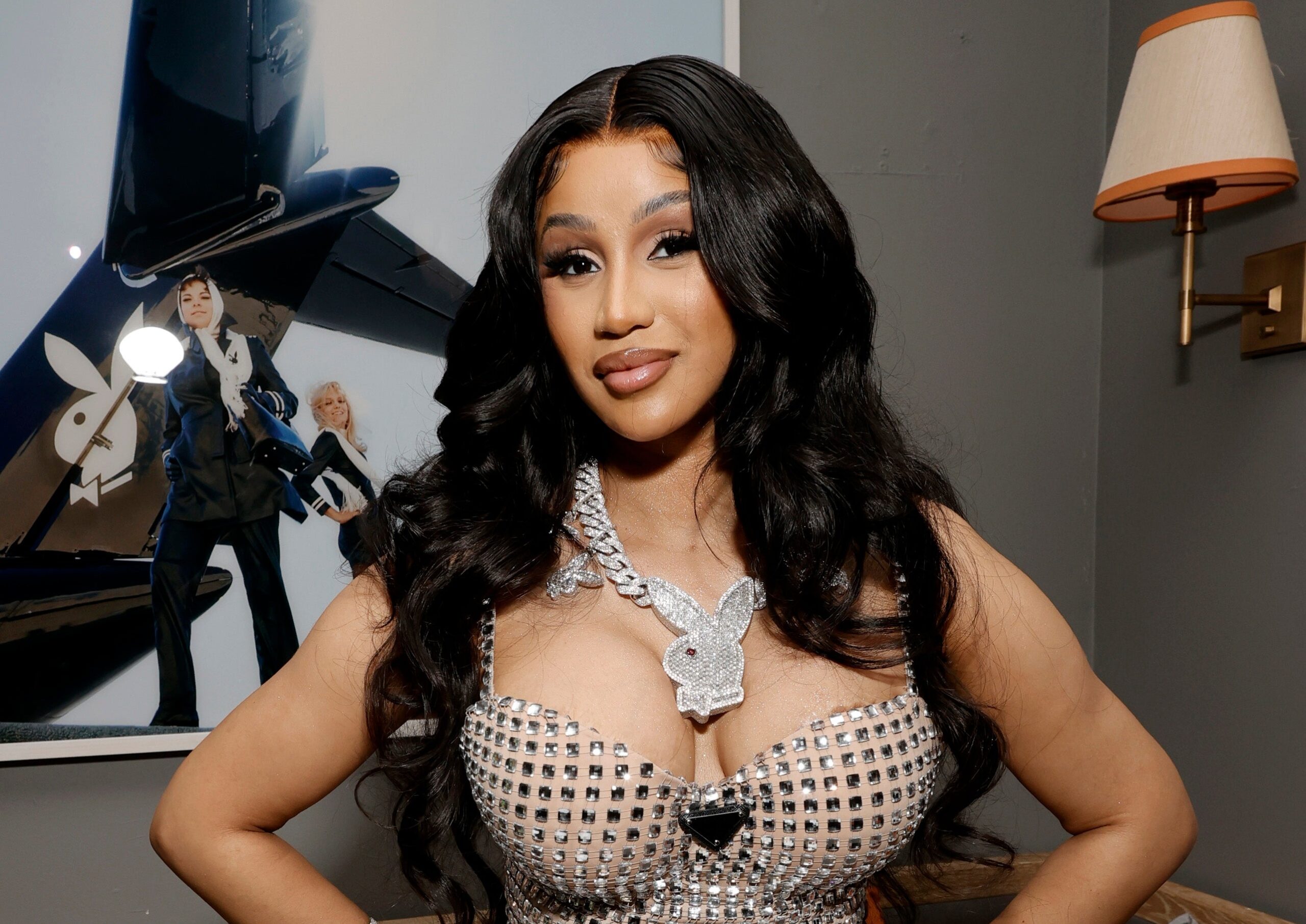 Cardi B attends as Playboy celebrates BIGBUNNY Launch at Miami Art Week on December 03, 2021 in Miami Beach, Florida. Photo: Getty Images Frazer Harrison for Playboy Enterprises International, Inc.