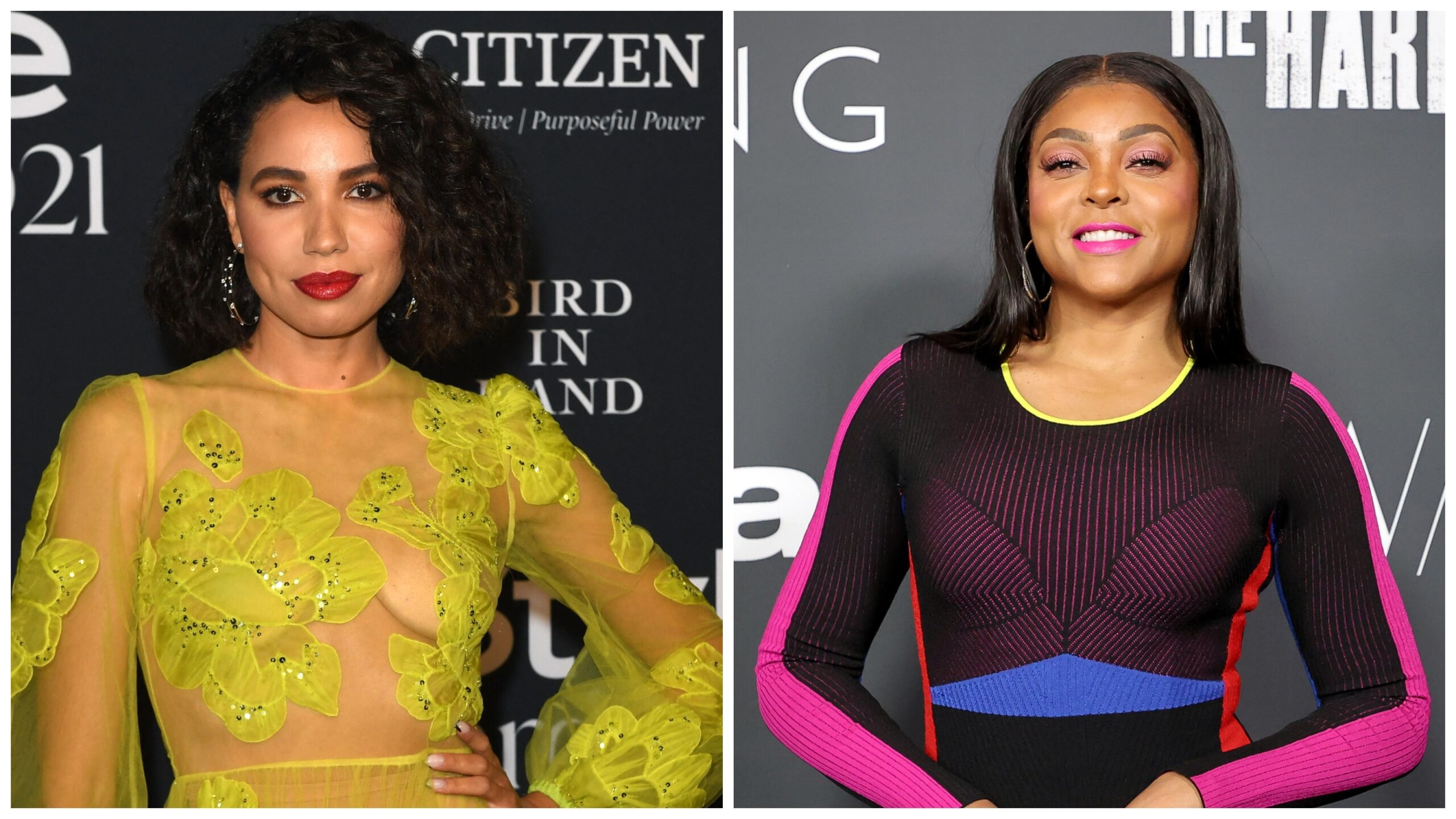 Jurnee Smollett, left; Taraji P. Henson, Photo: Getty Images VALERIE MACON/AFP; Emma McIntyre