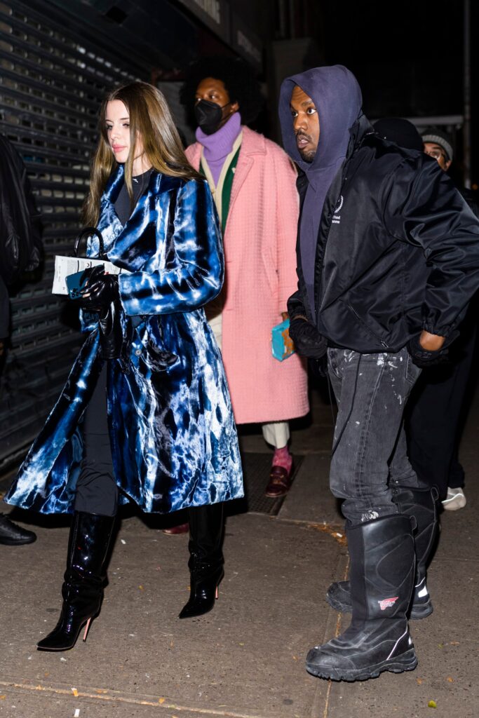 Kanye West Debuts New Girlfriend, Julia Fox, with PDA- Heavy Photoshoot