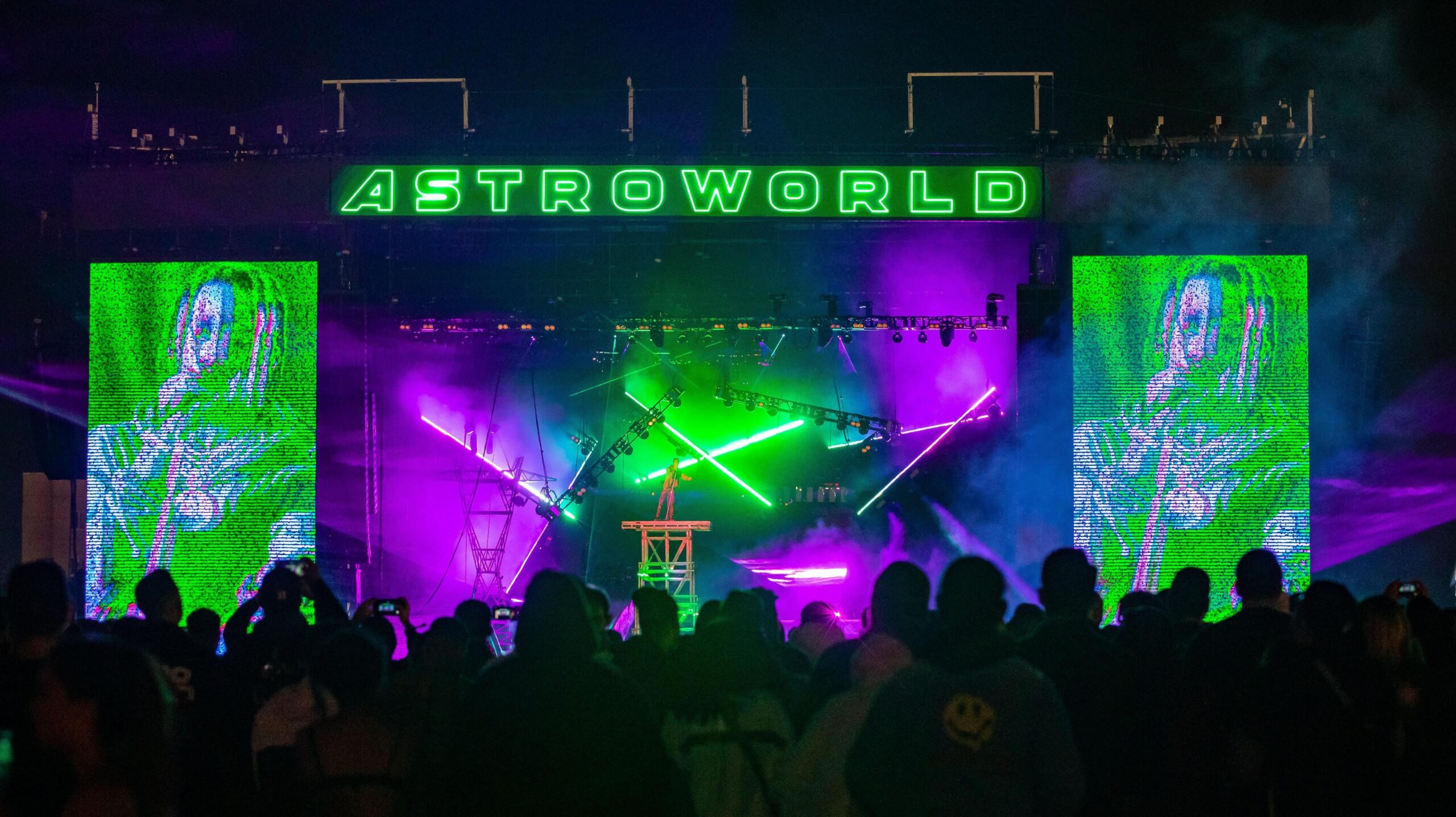 Travis Scott performs during the Astroworld Festival at NRG Stadium on November 9, 2019 in Houston, Texas. Photo: Getty Images SUZANNE CORDEIRO/AFP
