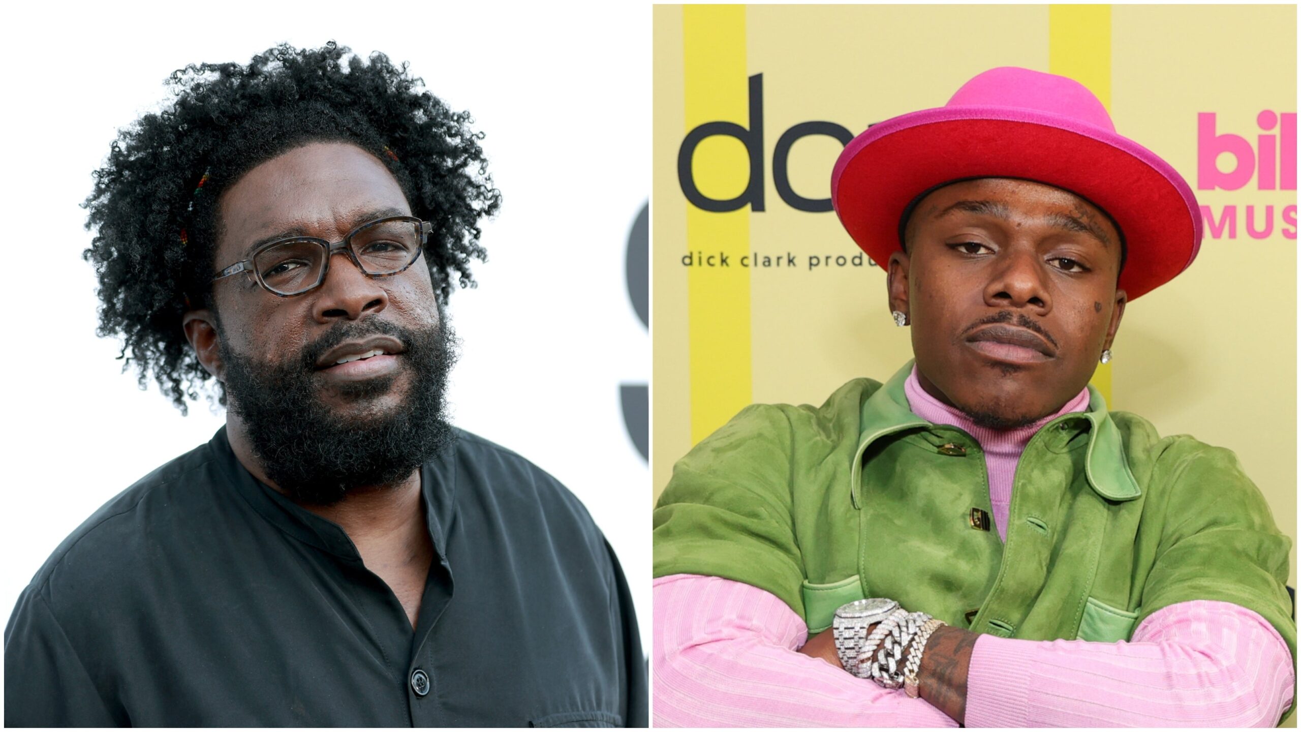 Questlove, left; DaBaby Photo: Getty Images Matt Winkelmeyer/Rich Fury